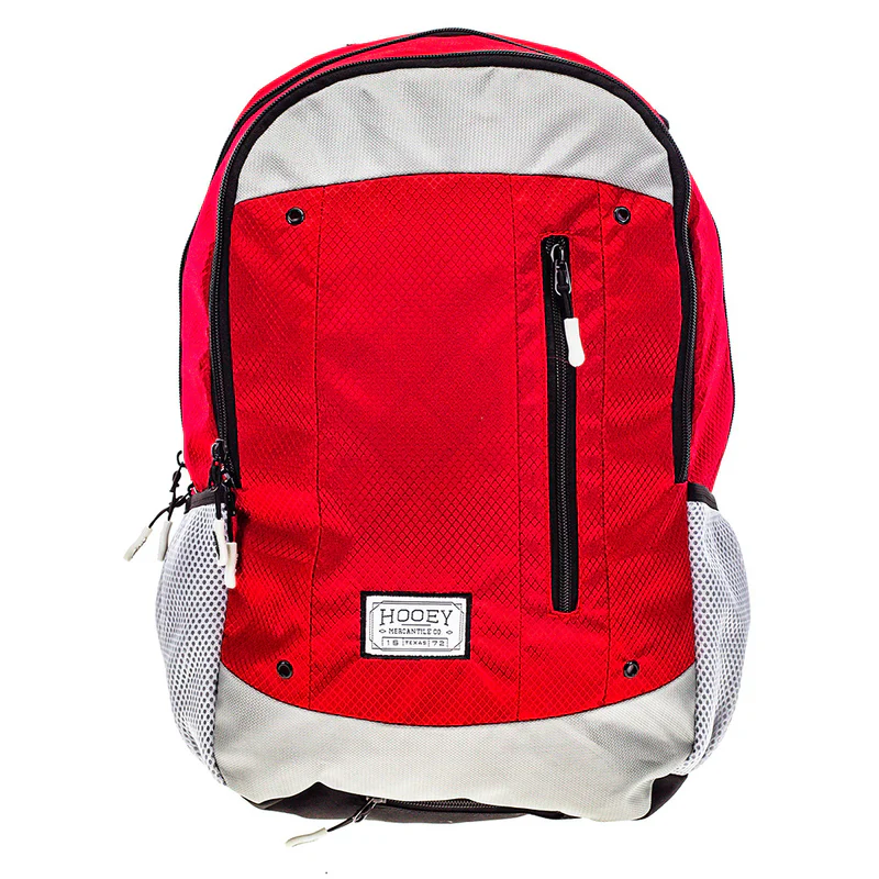 Hooey Rockstar  Backpack- Red/Grey