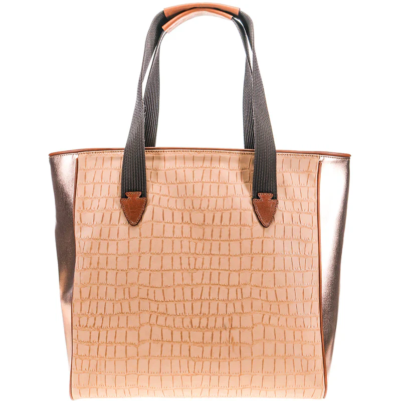 Hooey Sedona Moon Classic Tote Purse - Cream/Brown - Image 2