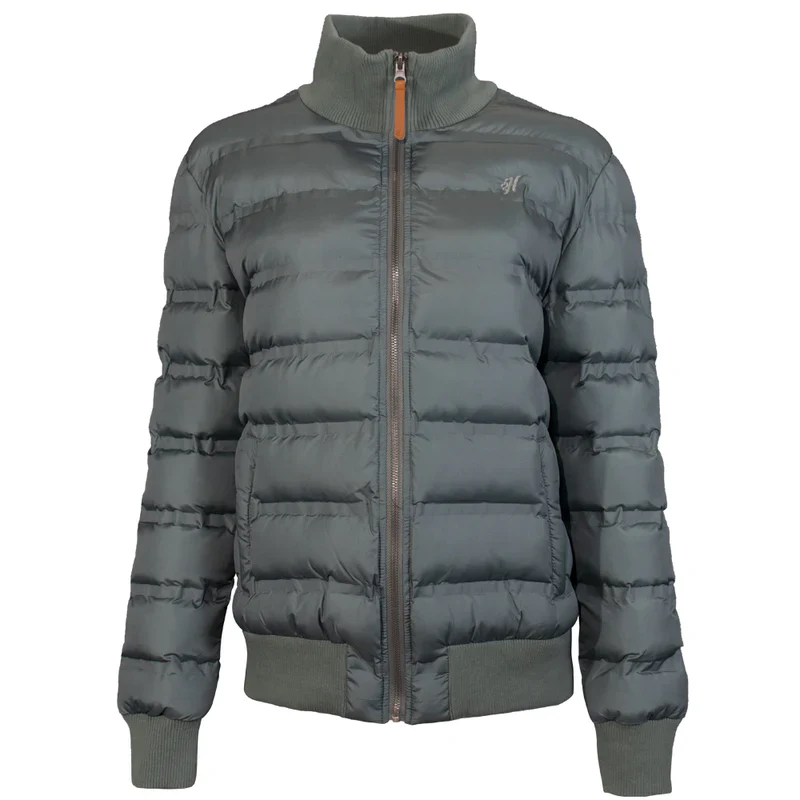 Hooey Women's Quilted Track Jacket - Green