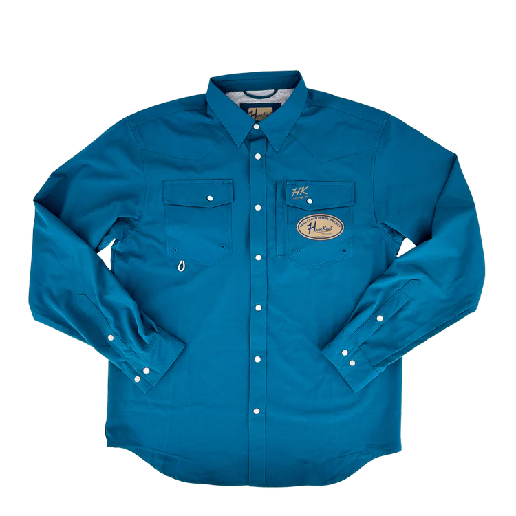 Horn Knot Men's Long Sleeve Performance Western Shirt - Image 2