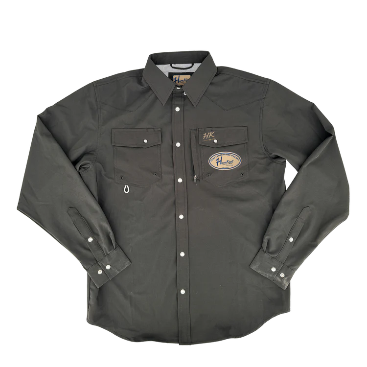 Horn Knot Men's Long Sleeve Performance Western Shirt - Image 3