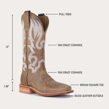 **Hyer Ladies AUGUSTA Western Boot - Image 4