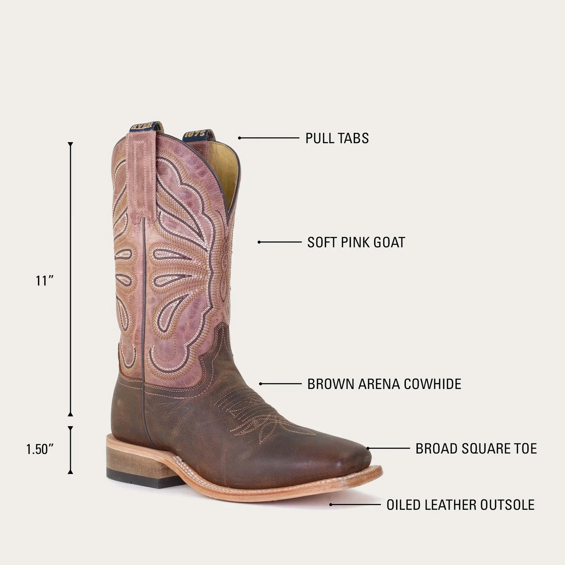 Hyer Ladies LOLA Western Boot - Image 4