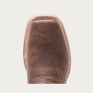 Hyer Men's Bucklin Western Boot- Tan/Grey - Image 4