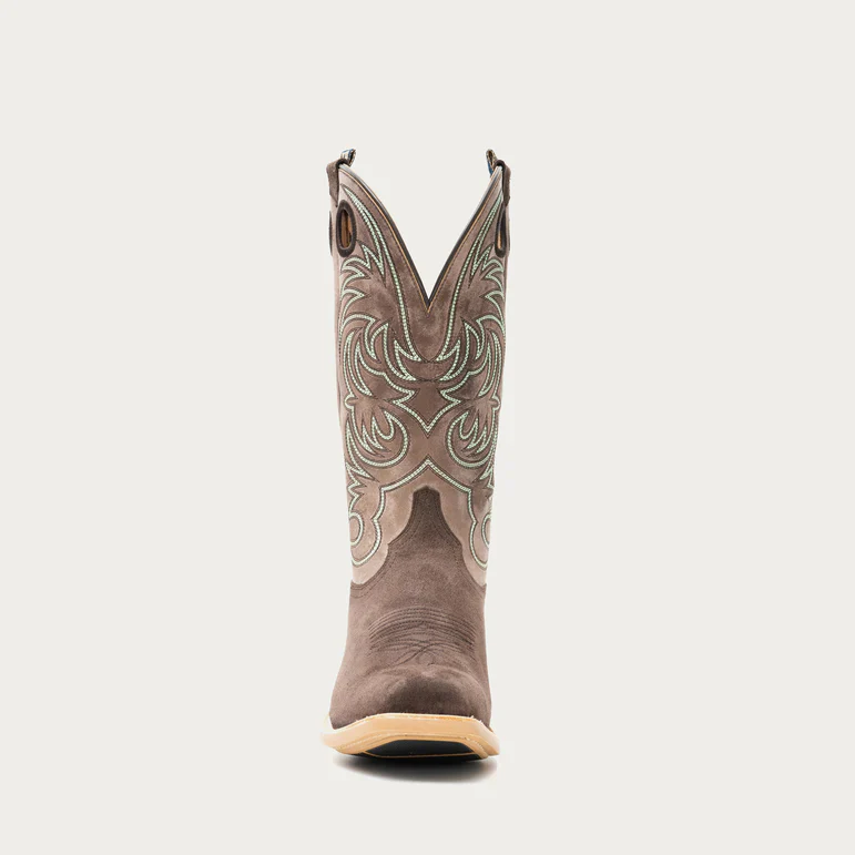 Hyer Men's Burrton Western Boots- Chocolate/ Taupe - Image 3