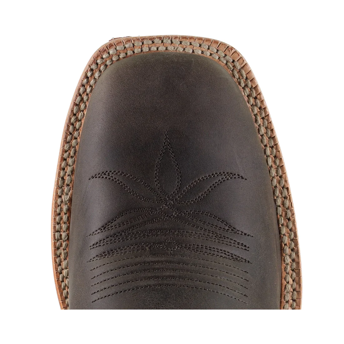 Hyer Men's Codell Western Boots - Chocolate Mule Cowhide - Image 2