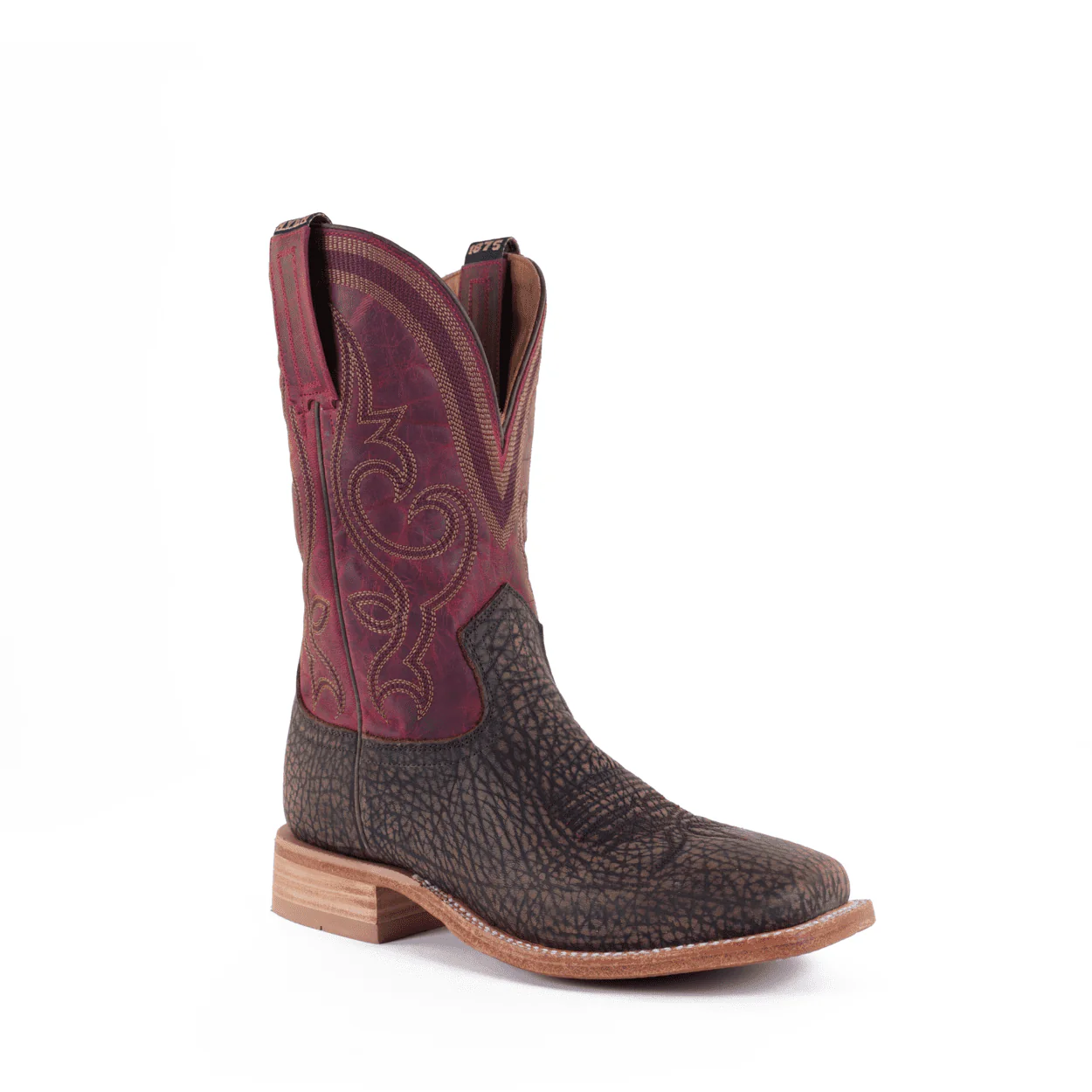 **HYER Men's EASTON Western Boot-Brown