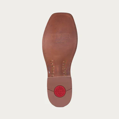 Hyer Men's HOLTON Western Boot-Tan/Orange - Image 4