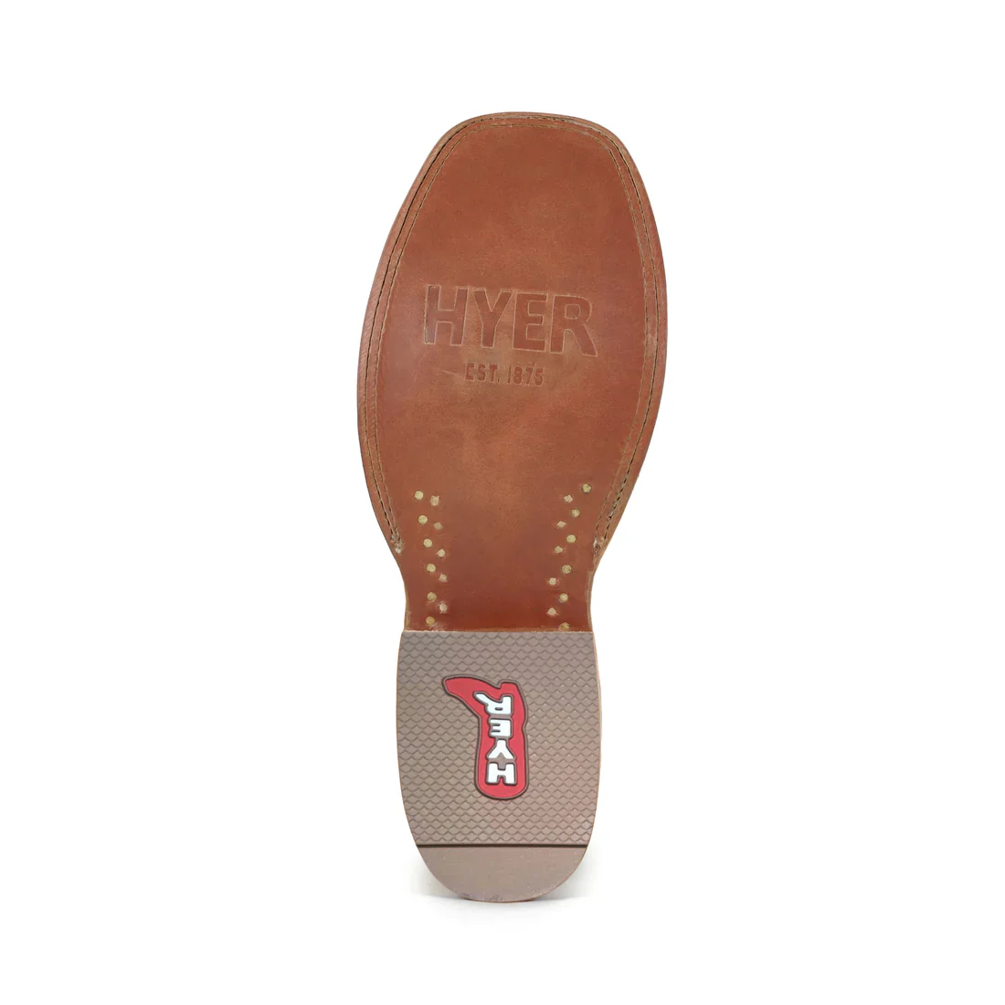 Hyer Men's Jetmore Western Boots - Tabac Full-Quill Waxy Ostrich - Image 3