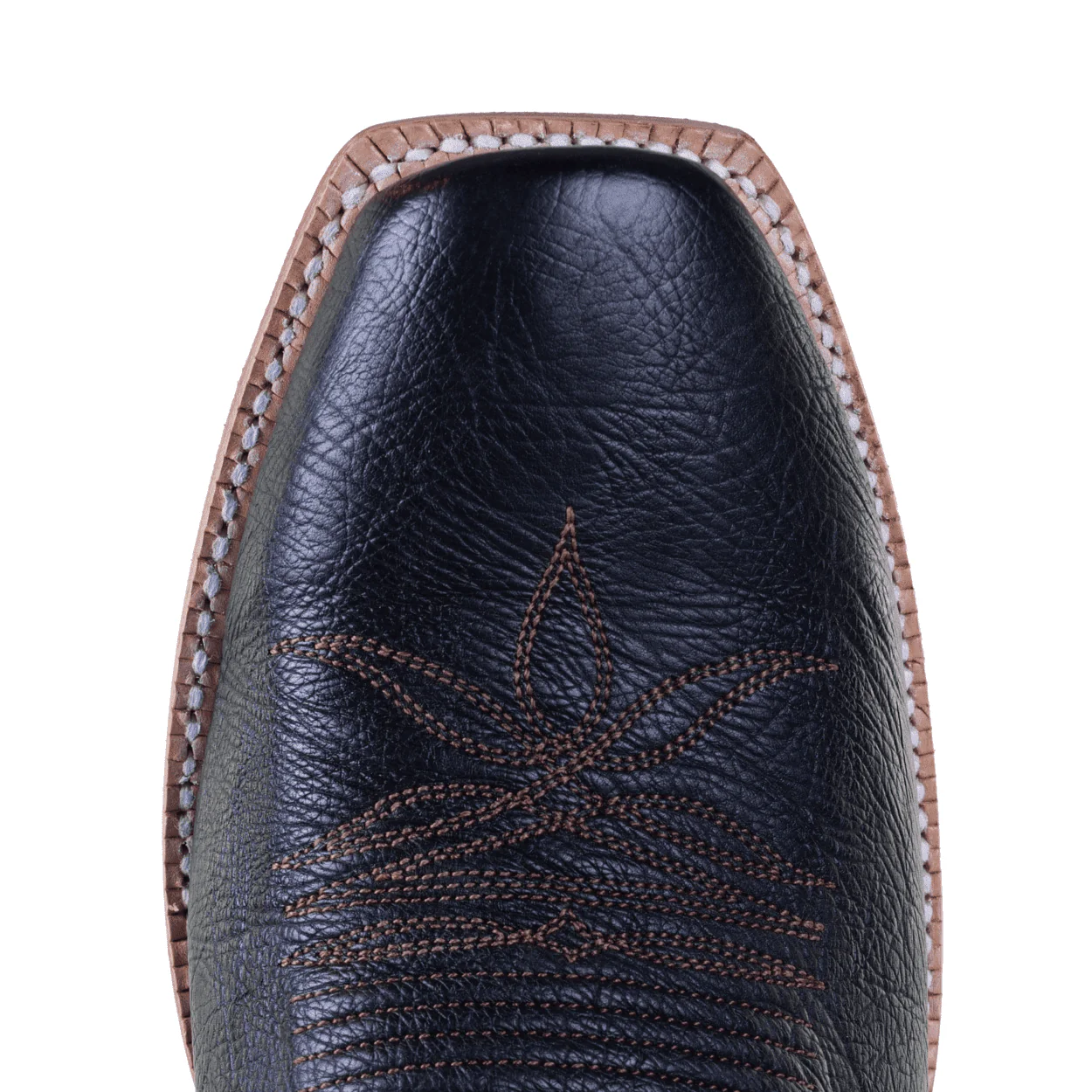 HYER Men's Riley Western Boot-Black - Image 2