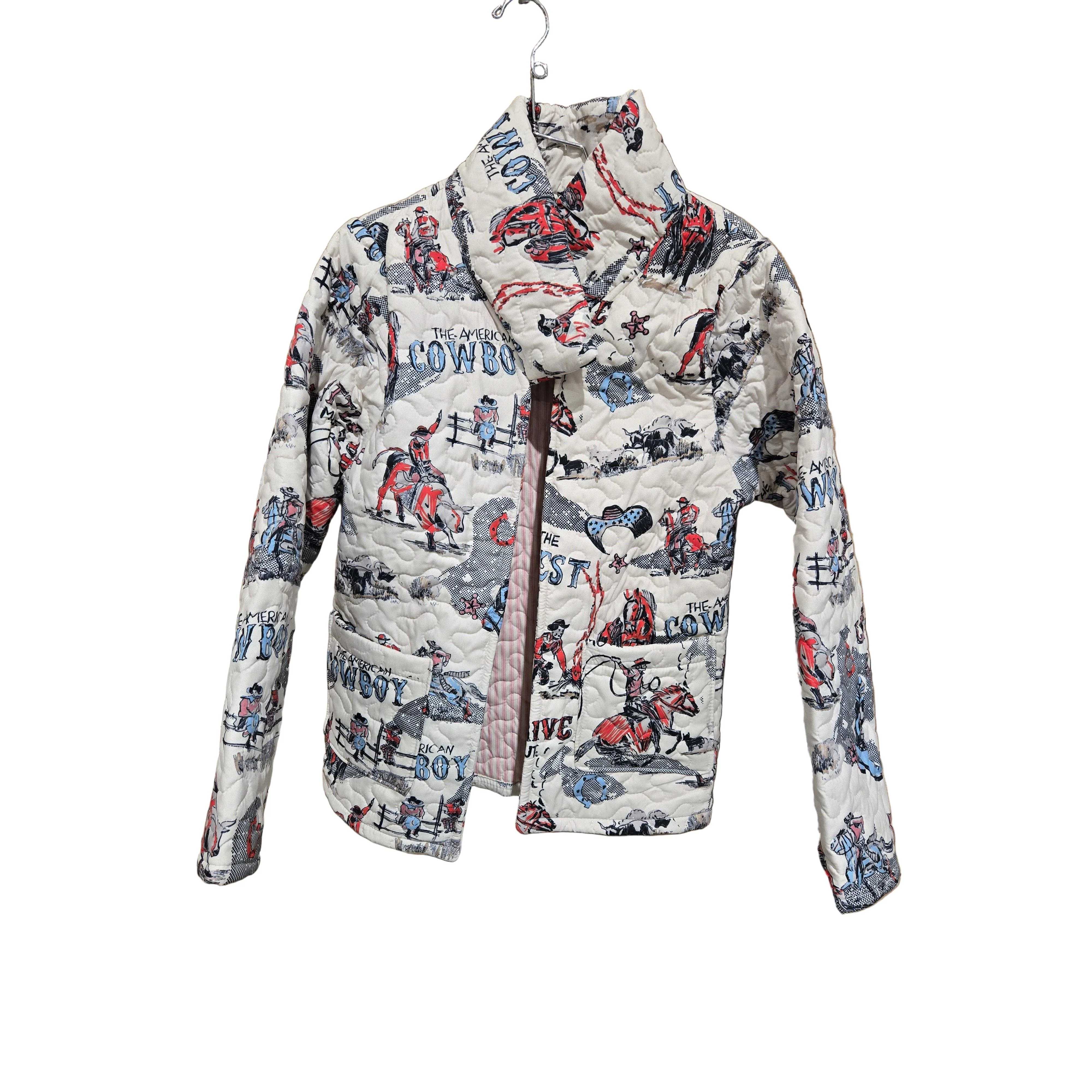 Ida Mae Women's Cattle Drive Sand Quilted Jacket