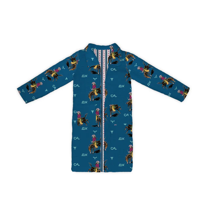 Ida Mae Women's Rosie Rider Peacock Quilted Duster