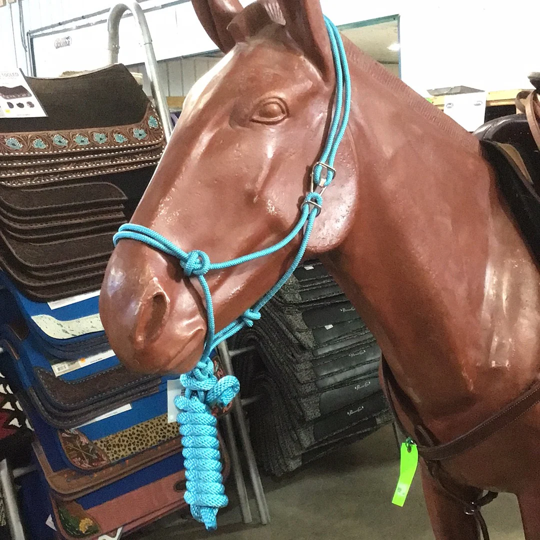 Irvine's Easy-On Horse Rope Halter - Image 4