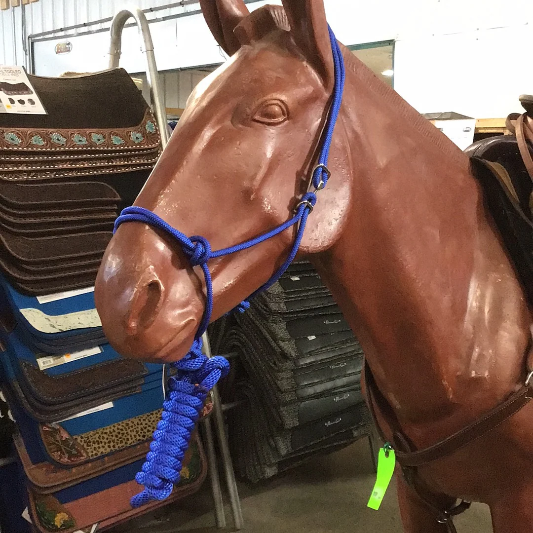 Irvine's Easy-On Horse Rope Halter - Image 6