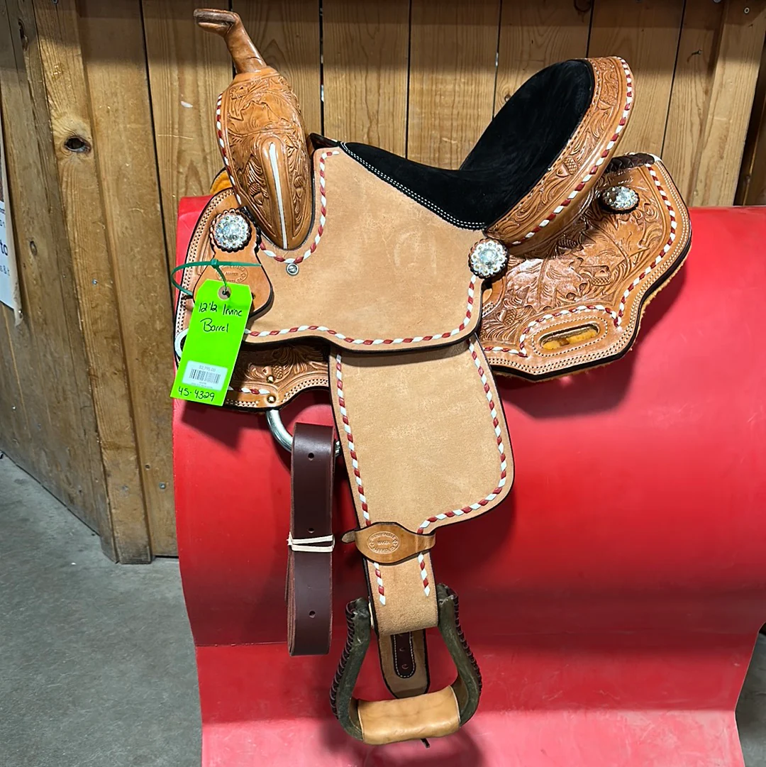 Irvine 12.5" Barrel Saddle