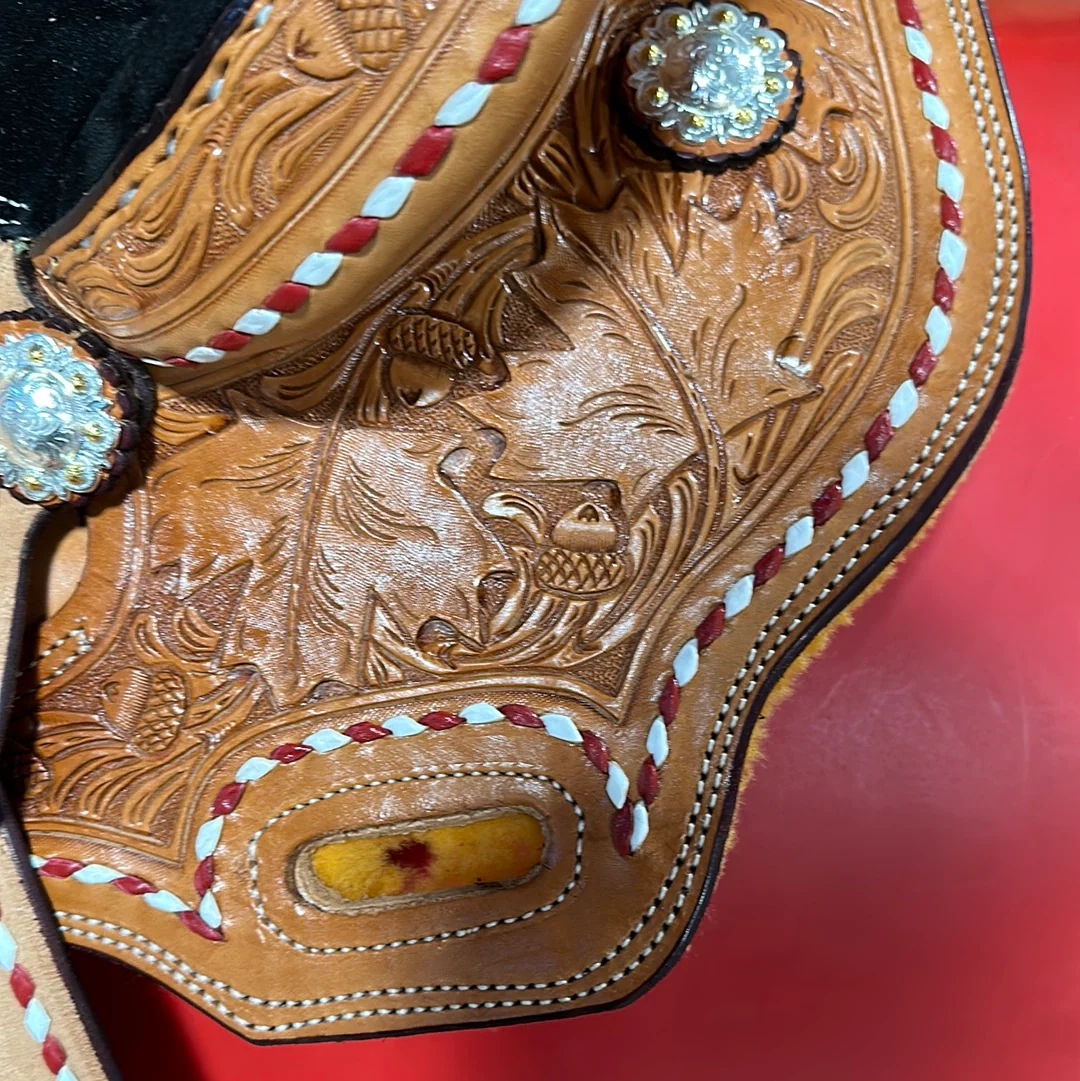 Irvine 12.5" Barrel Saddle - Image 2
