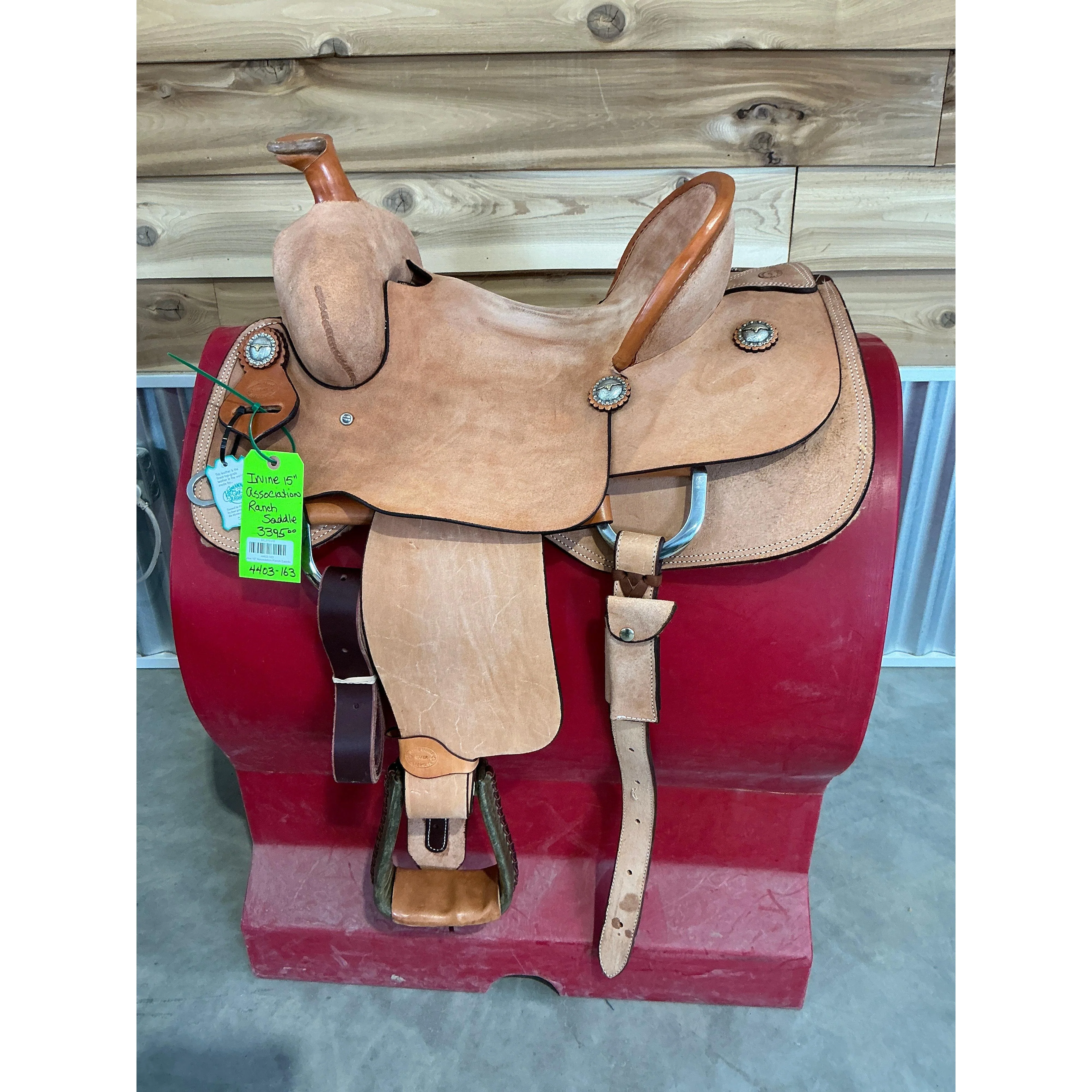 Irvine 15" Association Ranch Saddle