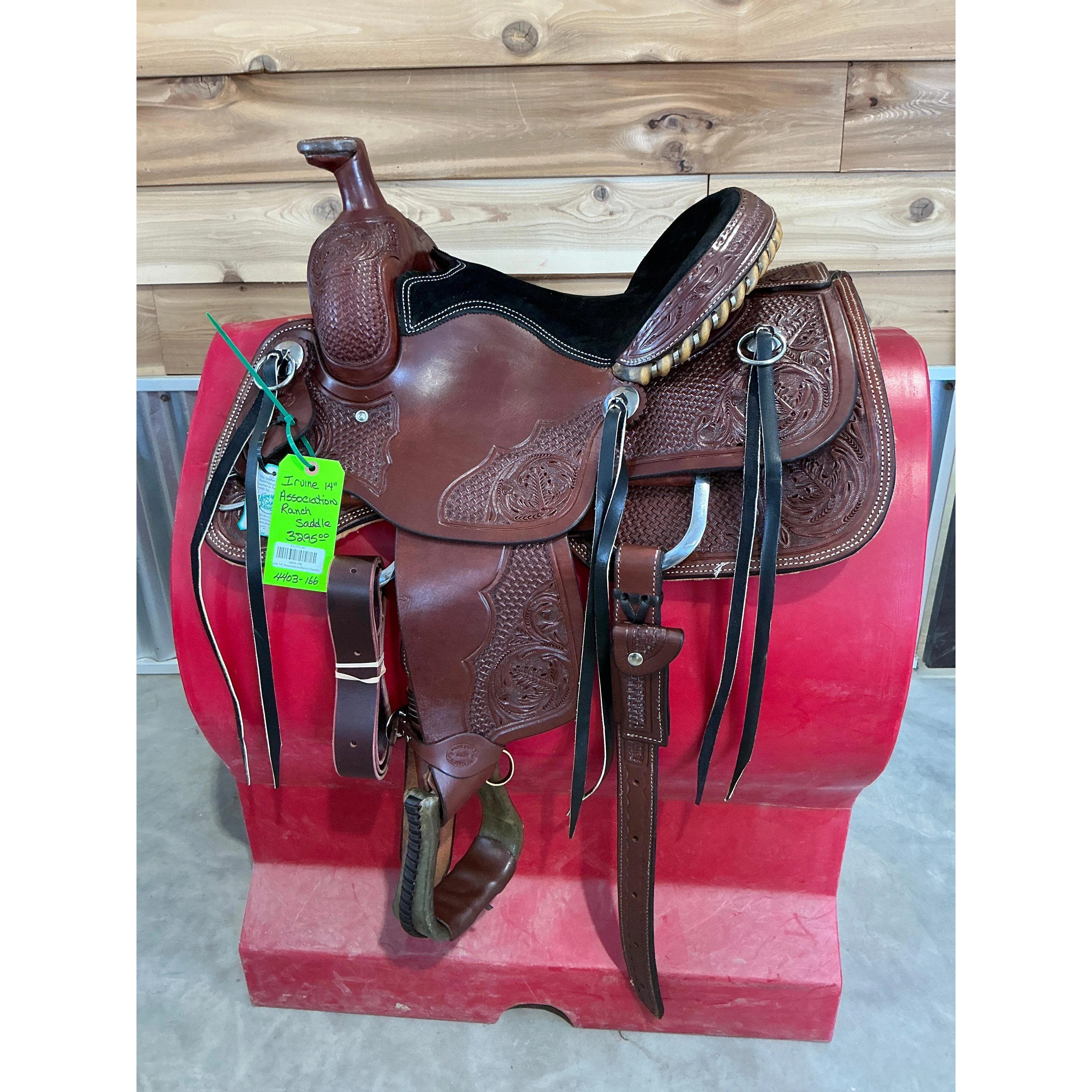 Irvine 14" Association Ranch Saddle