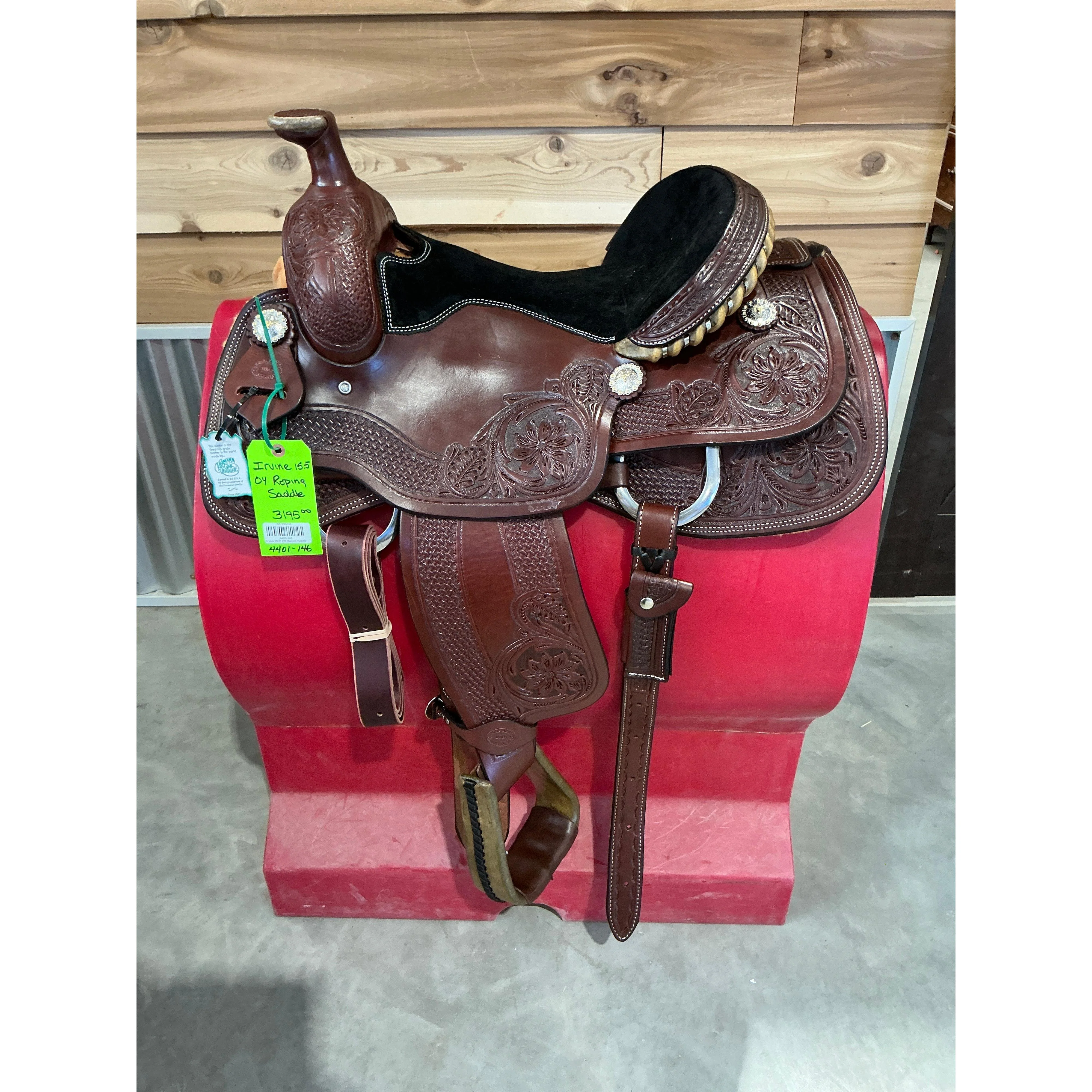 Irvine 15.5" OY Roping Saddle