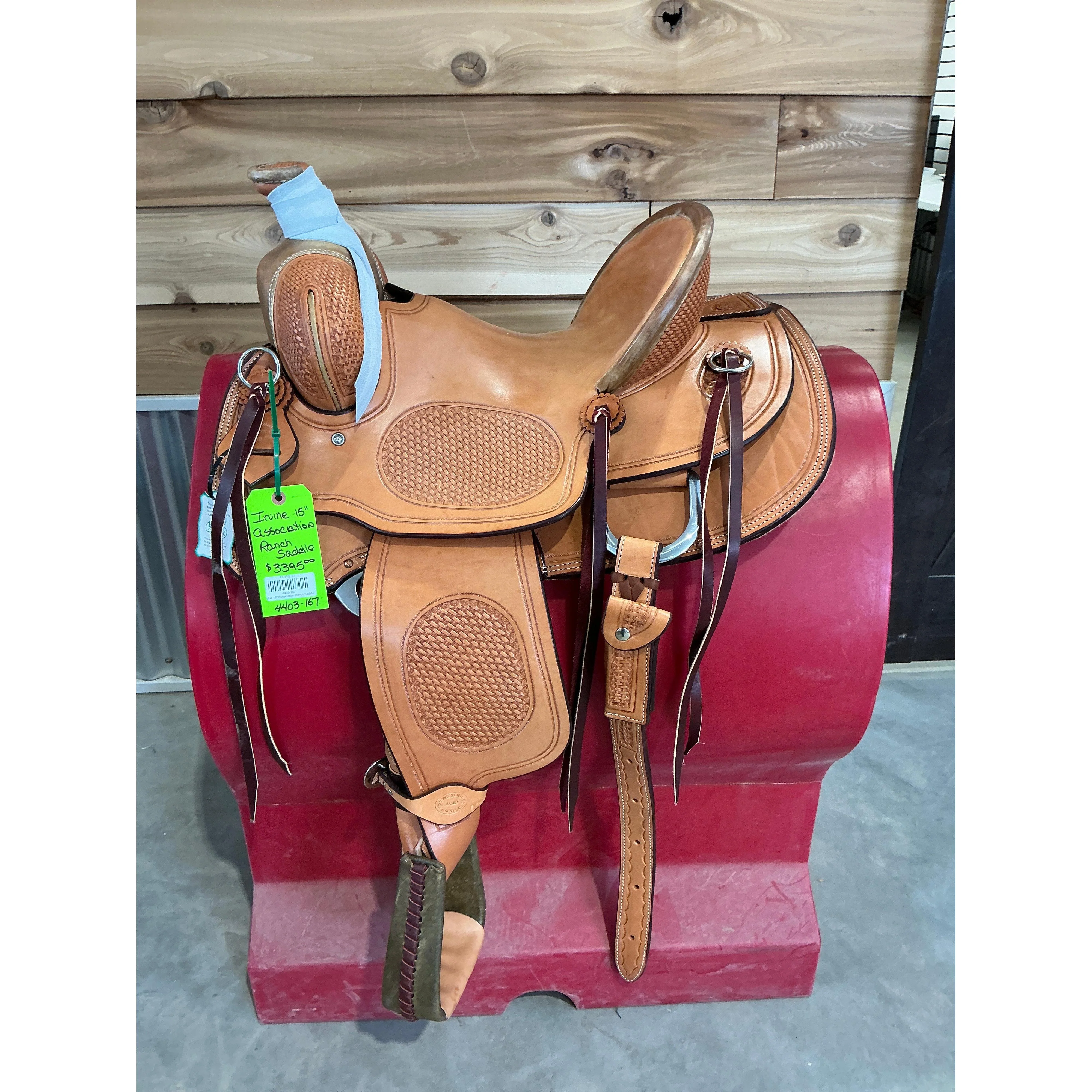 Irvine 15" Association Ranch Saddle
