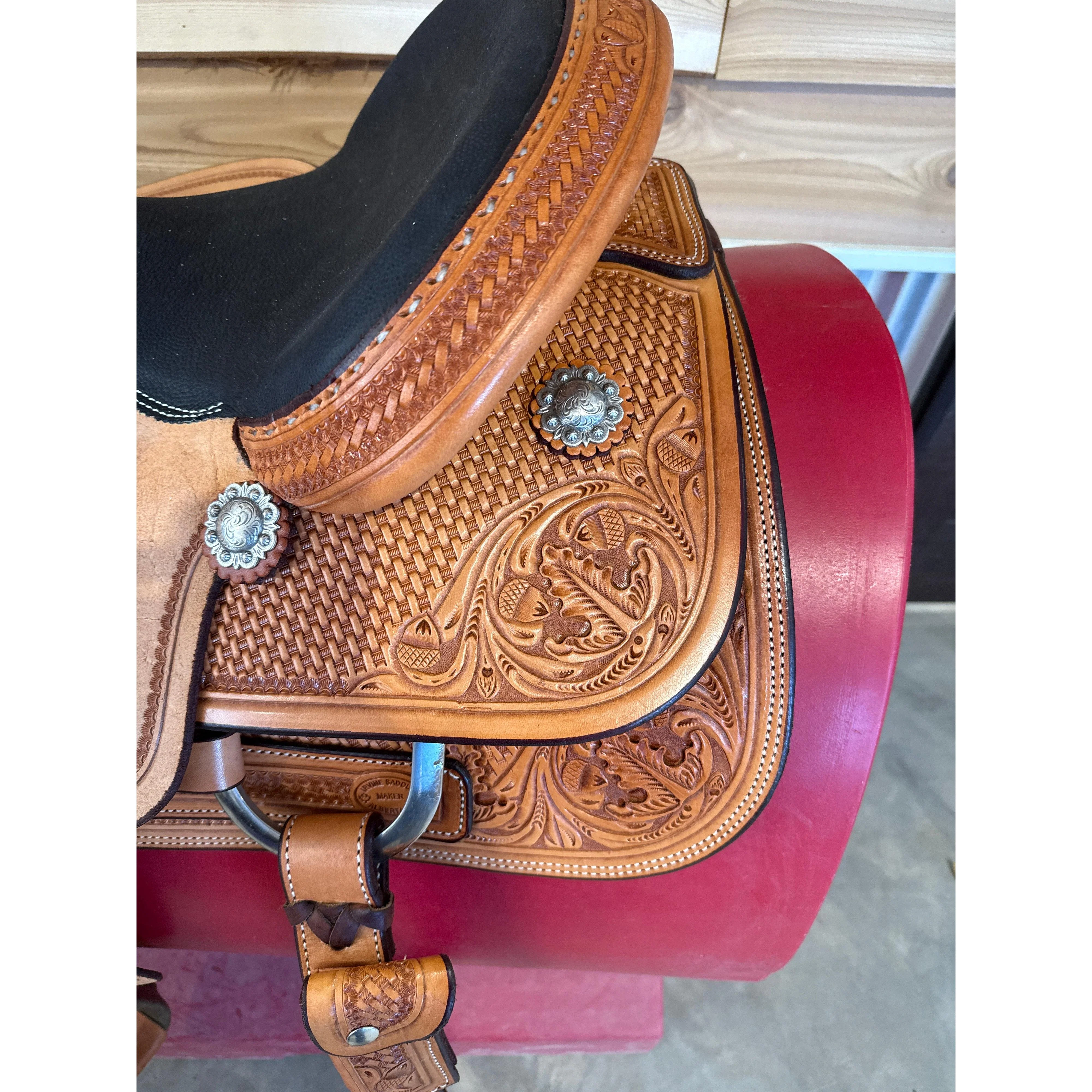 Irvine 16.5" Bowen Roper Saddle - Image 2