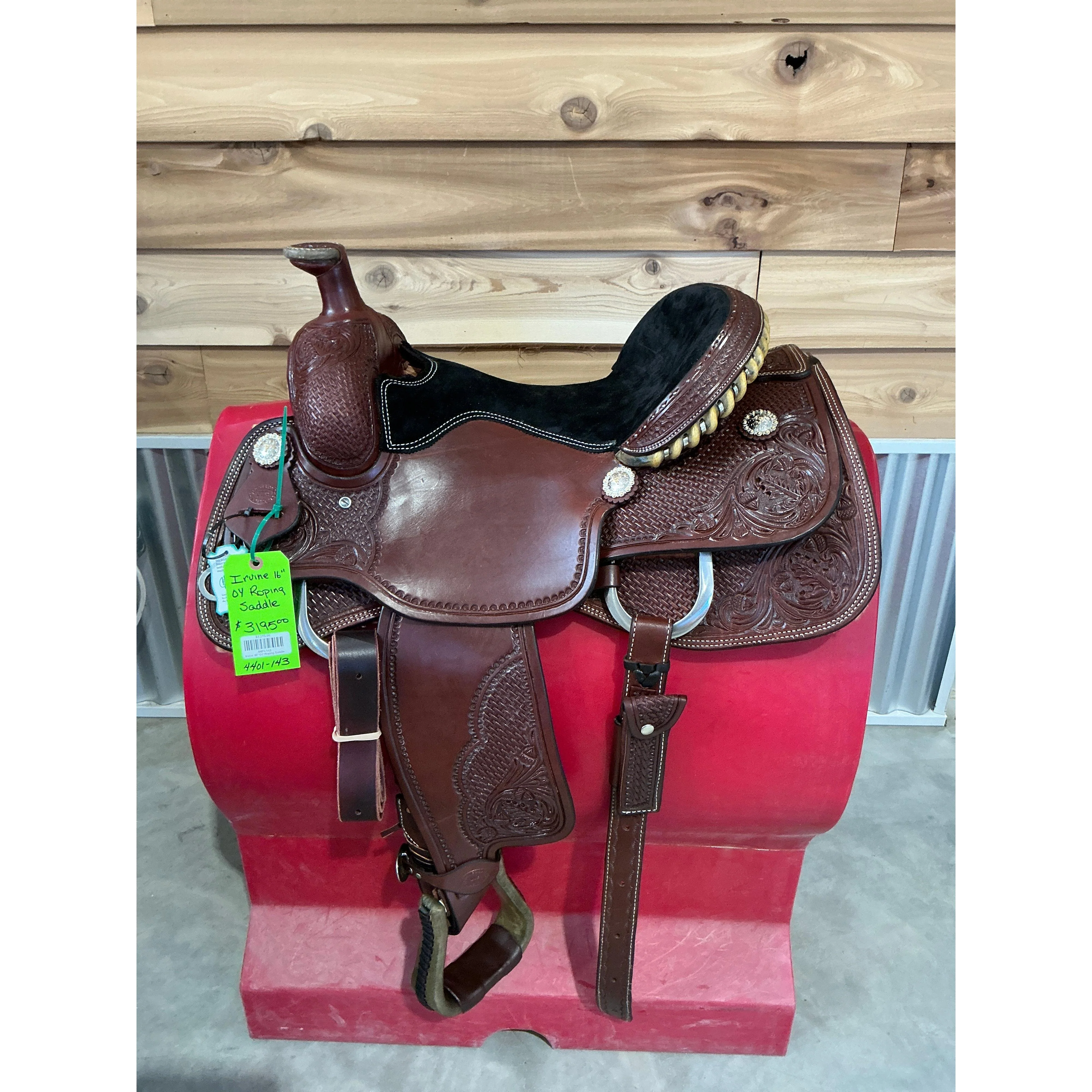 Irvine 16" OY Roping Saddle