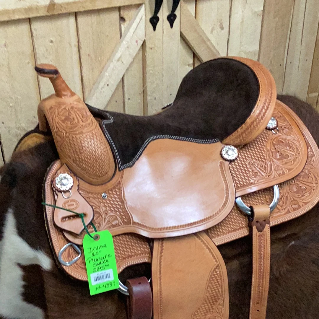 Irvine 16.5" Pleasure Saddle - Image 2