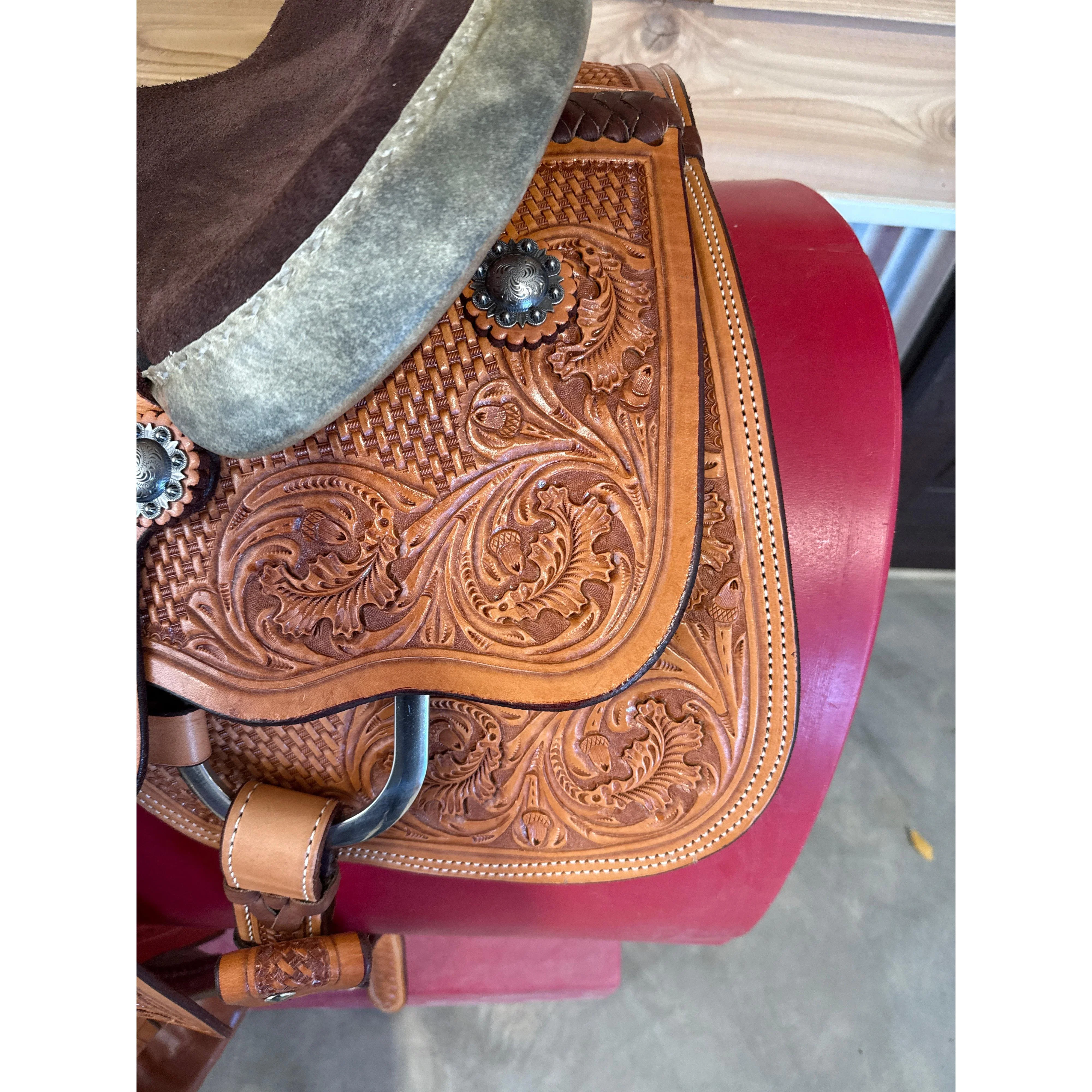Irvine 15" Team Roper Saddle - Image 2