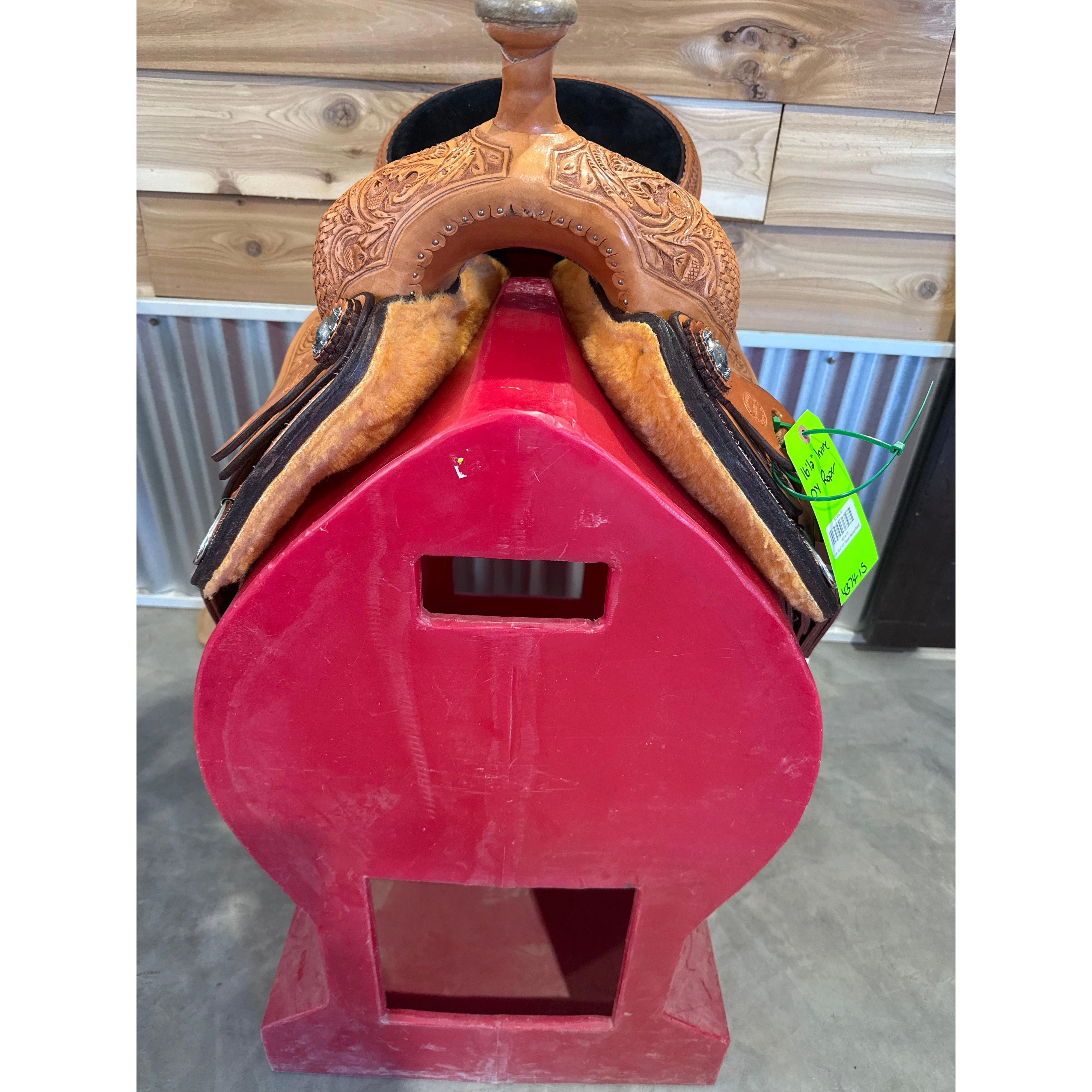 Irvine 16.5" OY Roper Saddle - Image 3