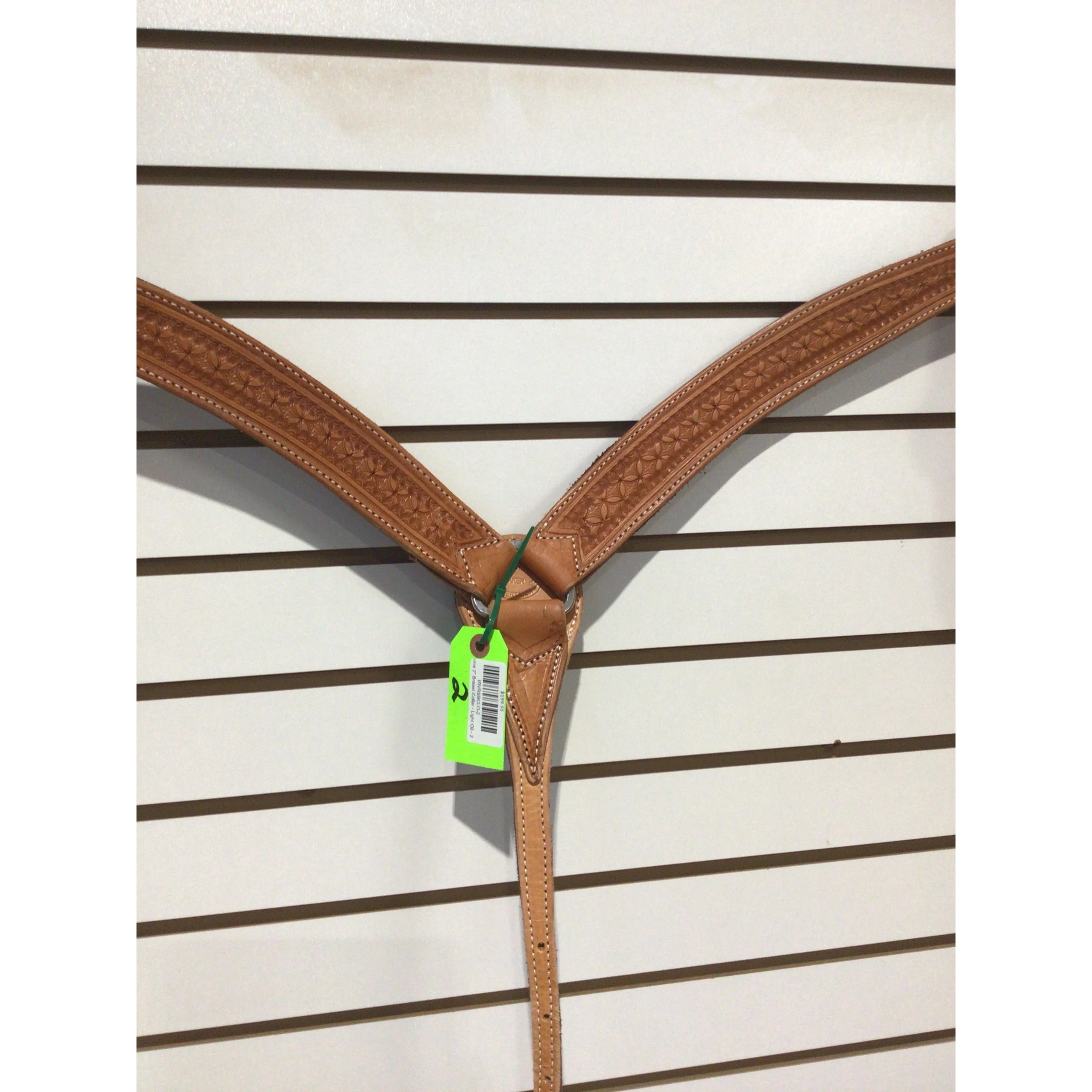 Irvine 2" Breast Collar - Light Oil - Image 2