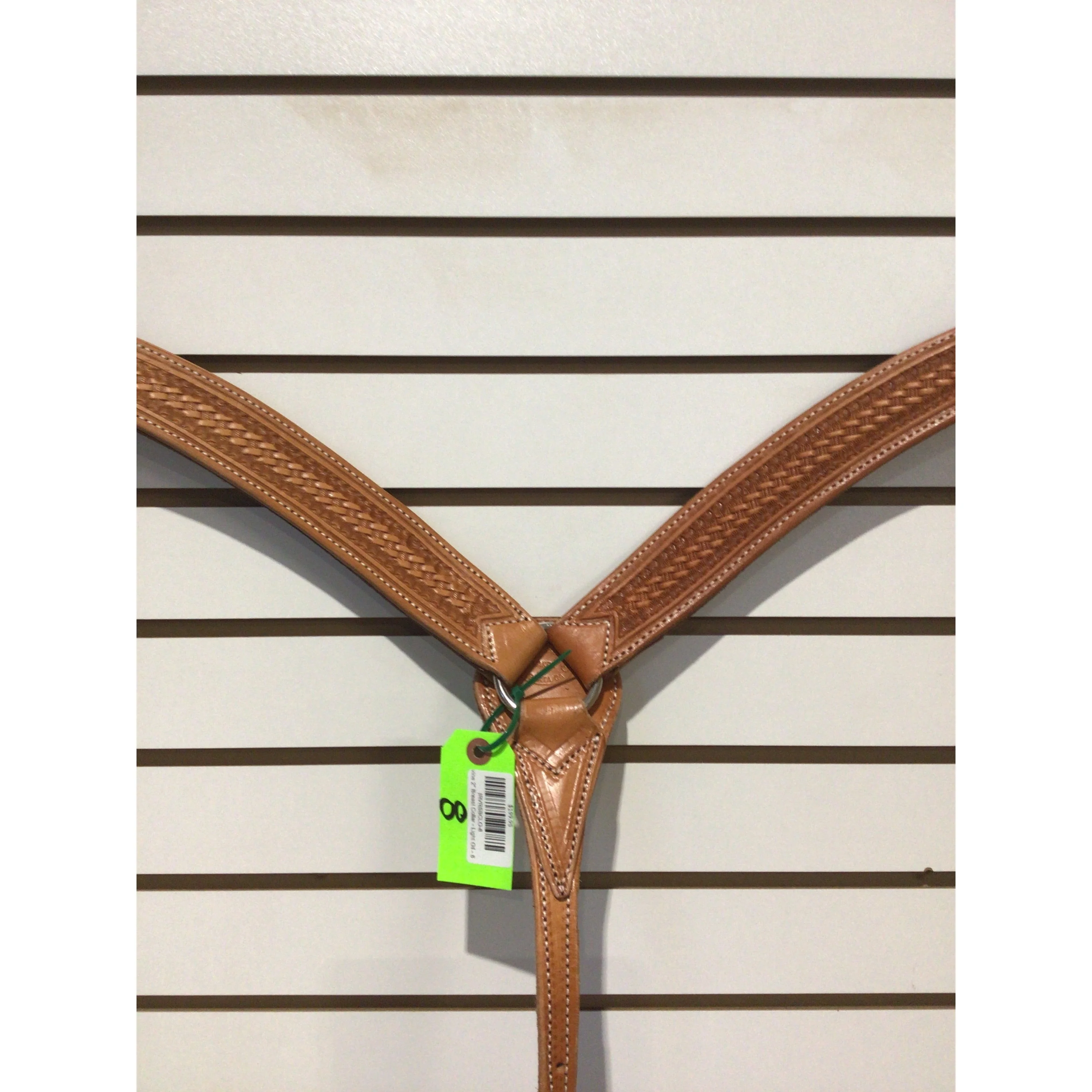 Irvine 2" Breast Collar - Light Oil - Image 5