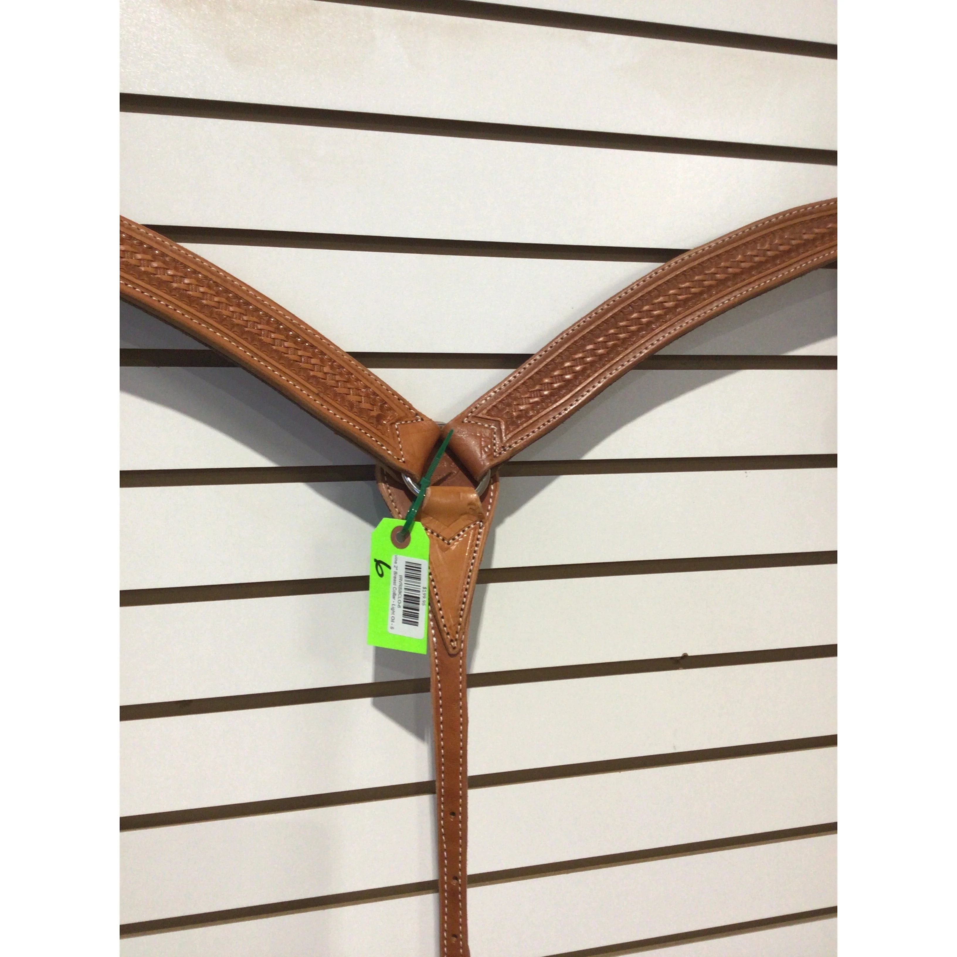 Irvine 2" Breast Collar - Light Oil - Image 7