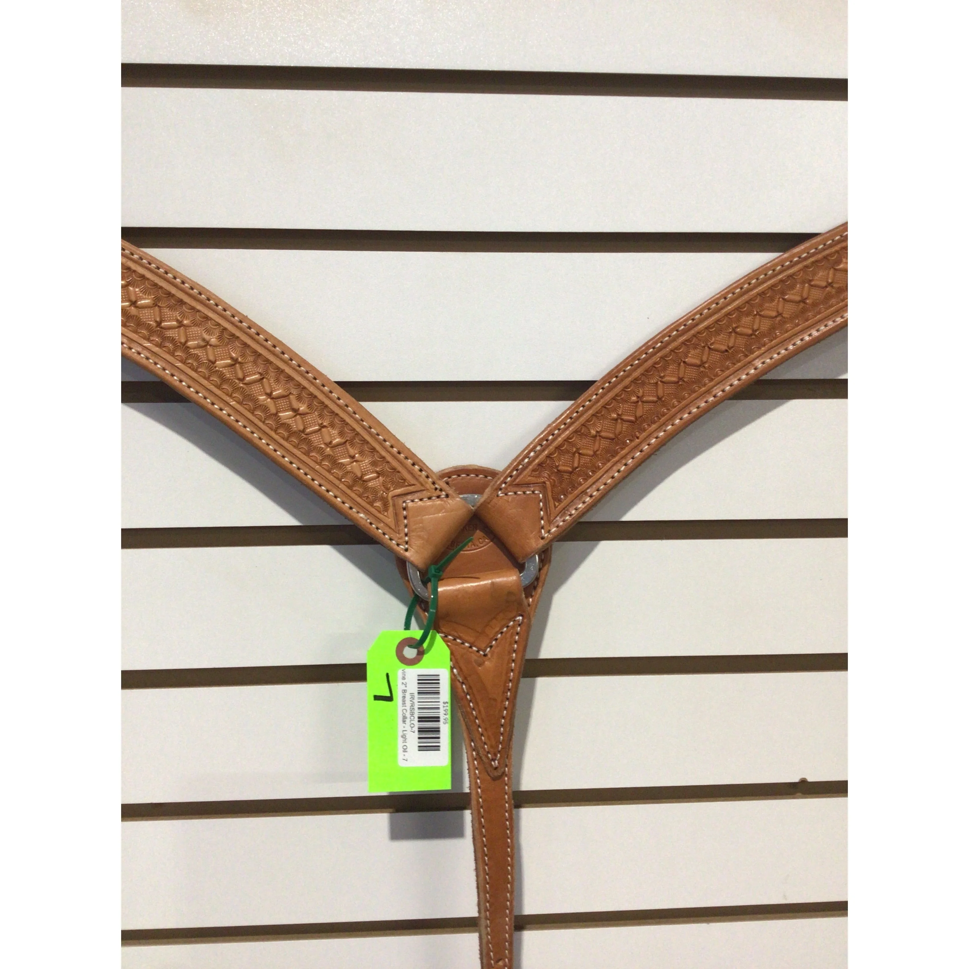 Irvine 2" Breast Collar - Light Oil - Image 8