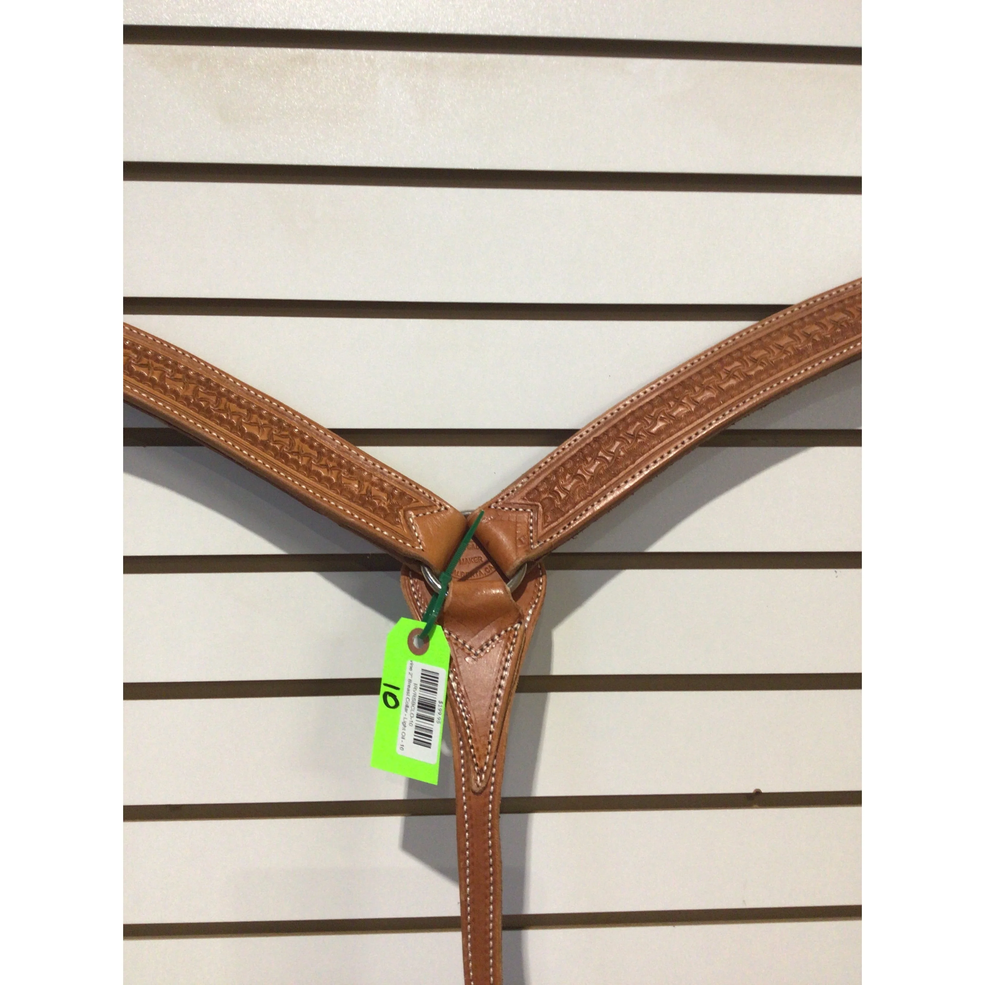 Irvine 2" Breast Collar - Light Oil - Image 9