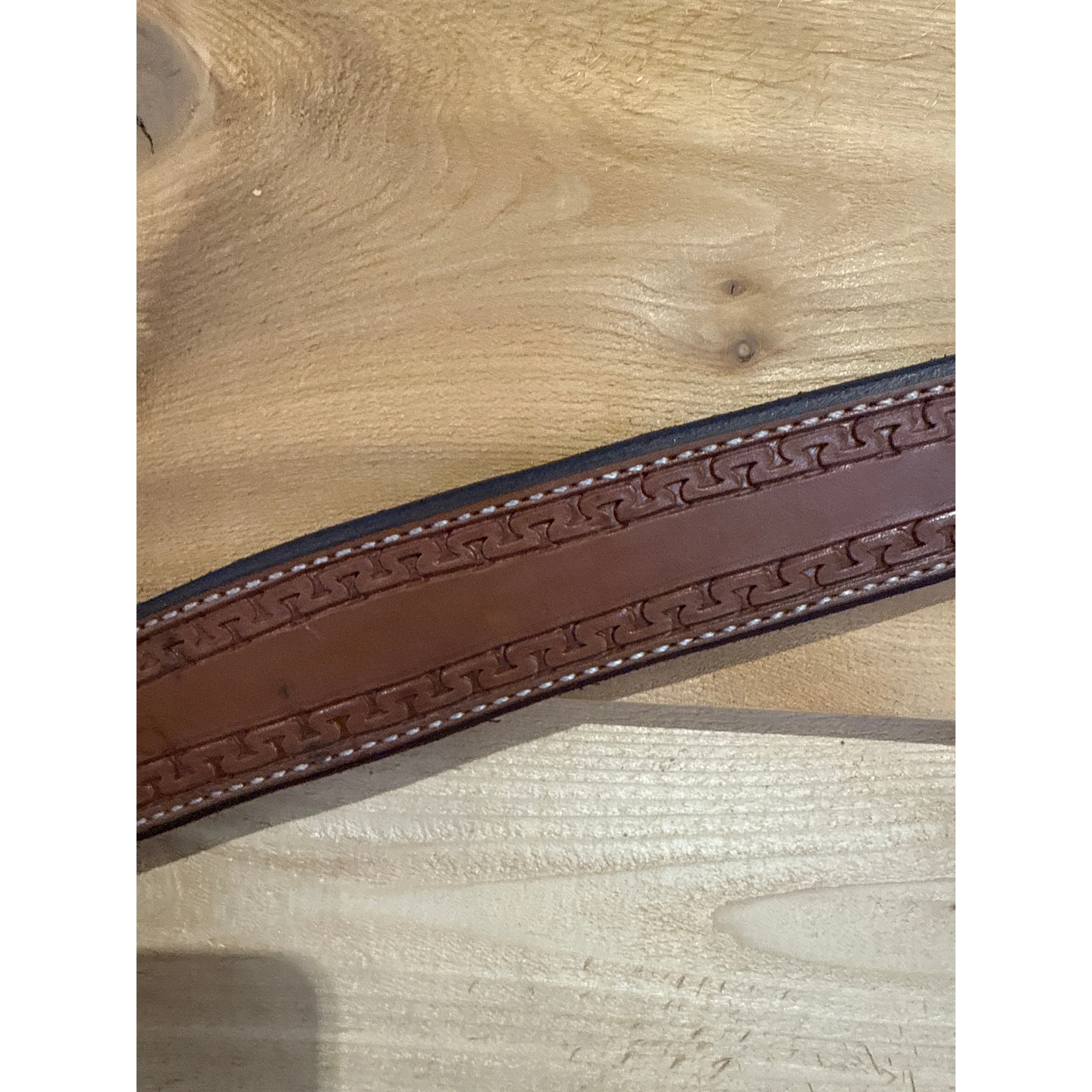Irvine Breast Collar 2 3/4" Running W Border - Image 2