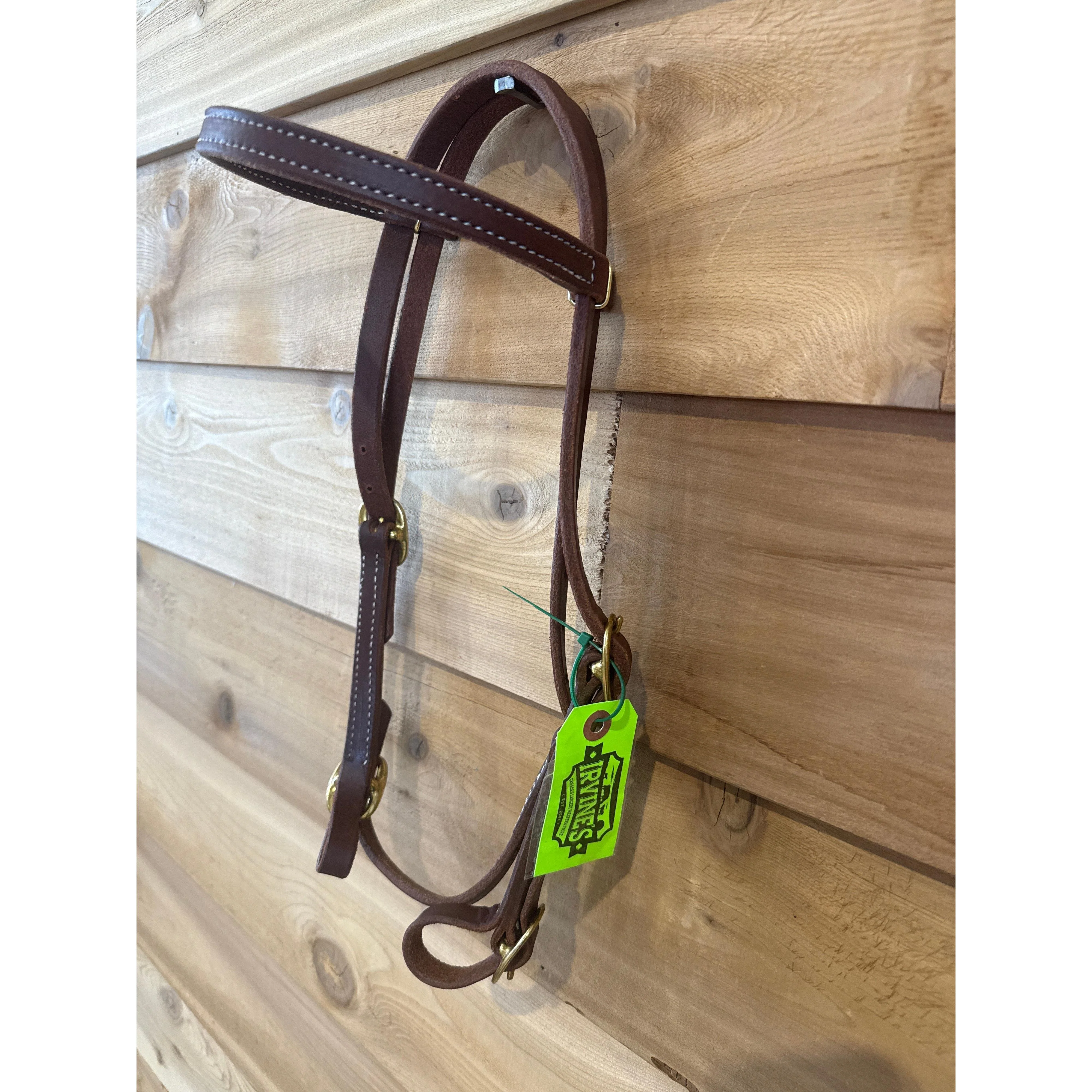 Irvine Harness Buckle End Browband Headstall - Image 2