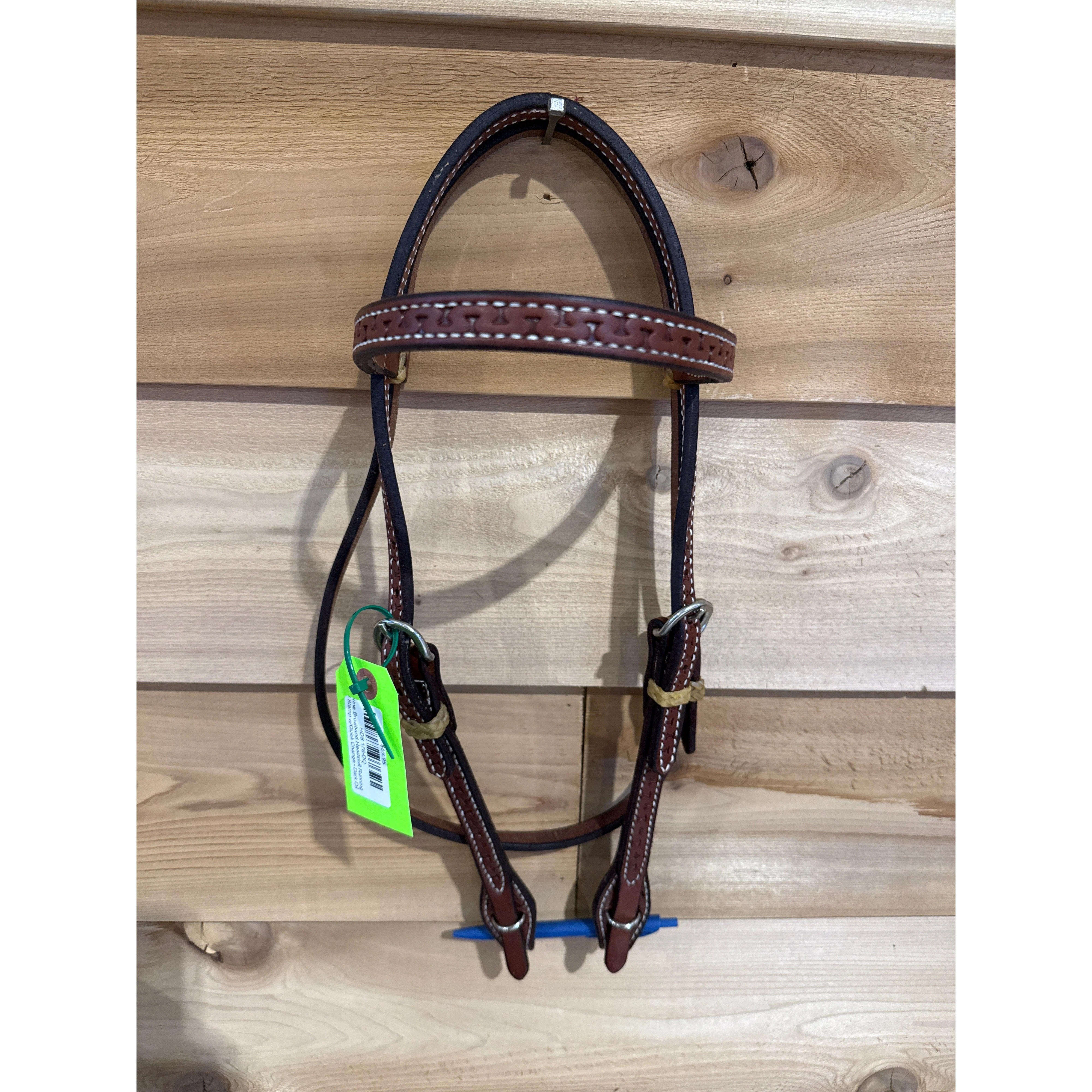 Irvine Browband Headstall Running W Stamp w/Quick Change - Image 2