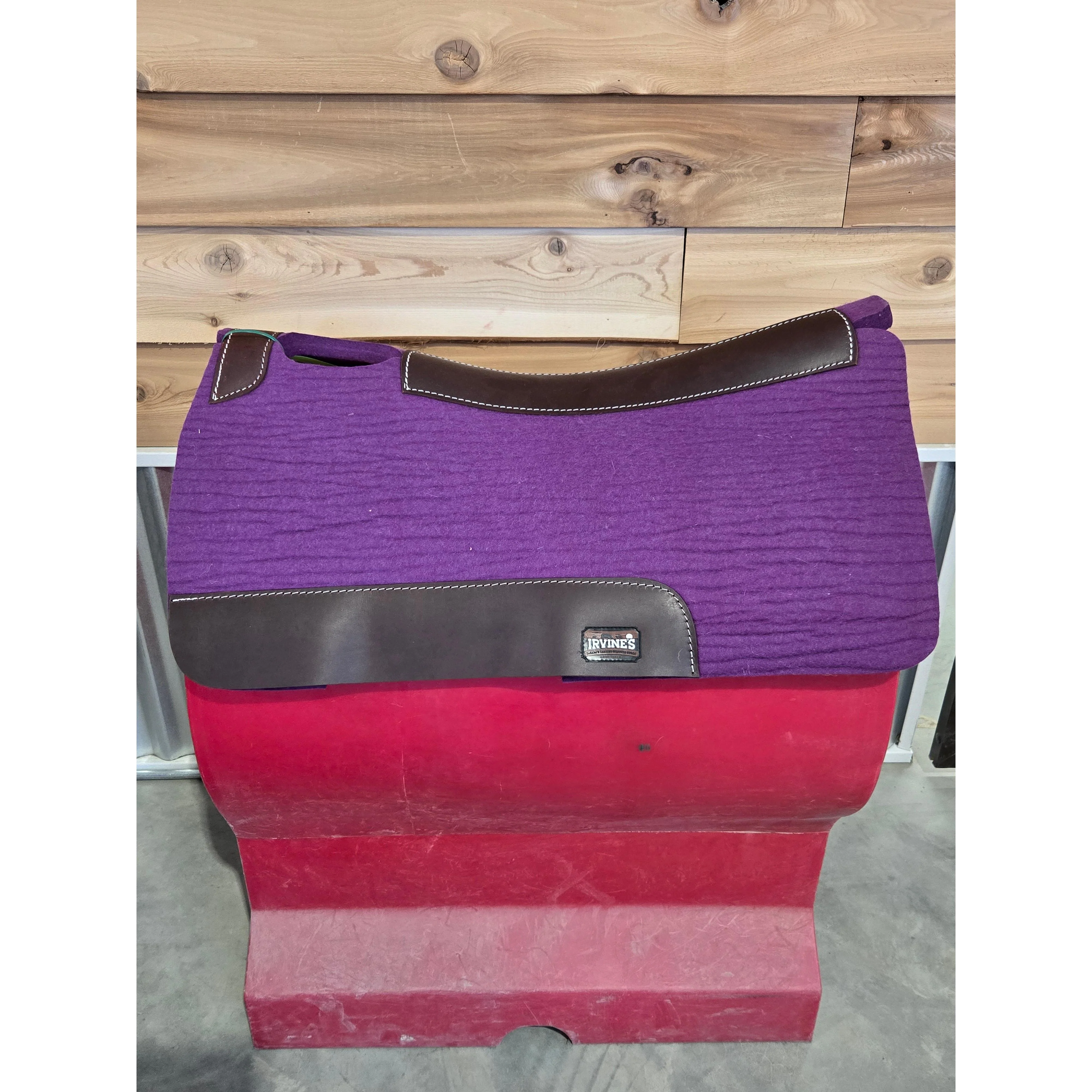 Irvine Compressed Wool Saddle Pad - Image 2