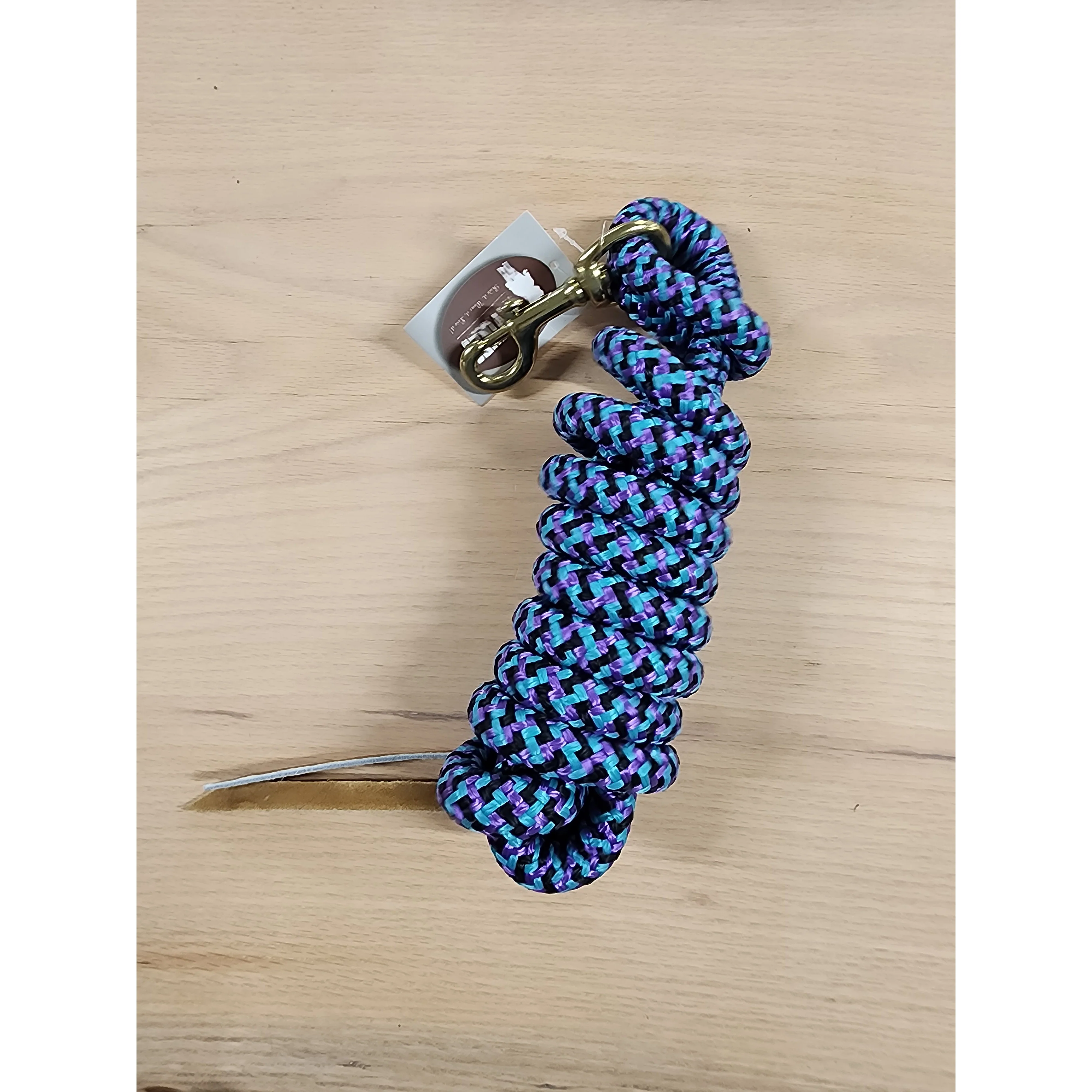 Irvine Cowboy Lead 9 ft 5/8" Lead w/Brass Plated Bolt Snap MIX COLOURS - Image 15