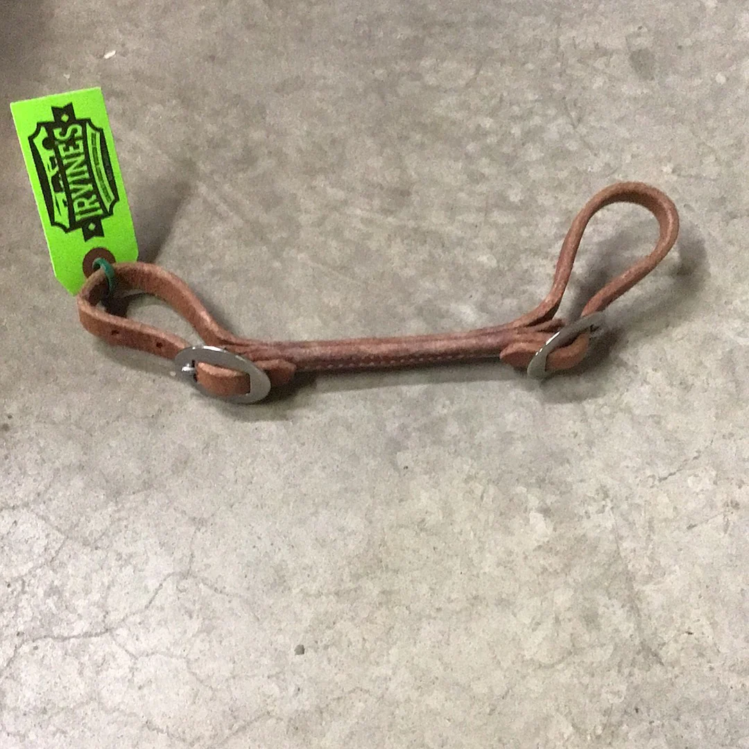 Irvine Harness Leather Curb Strap - Image 2