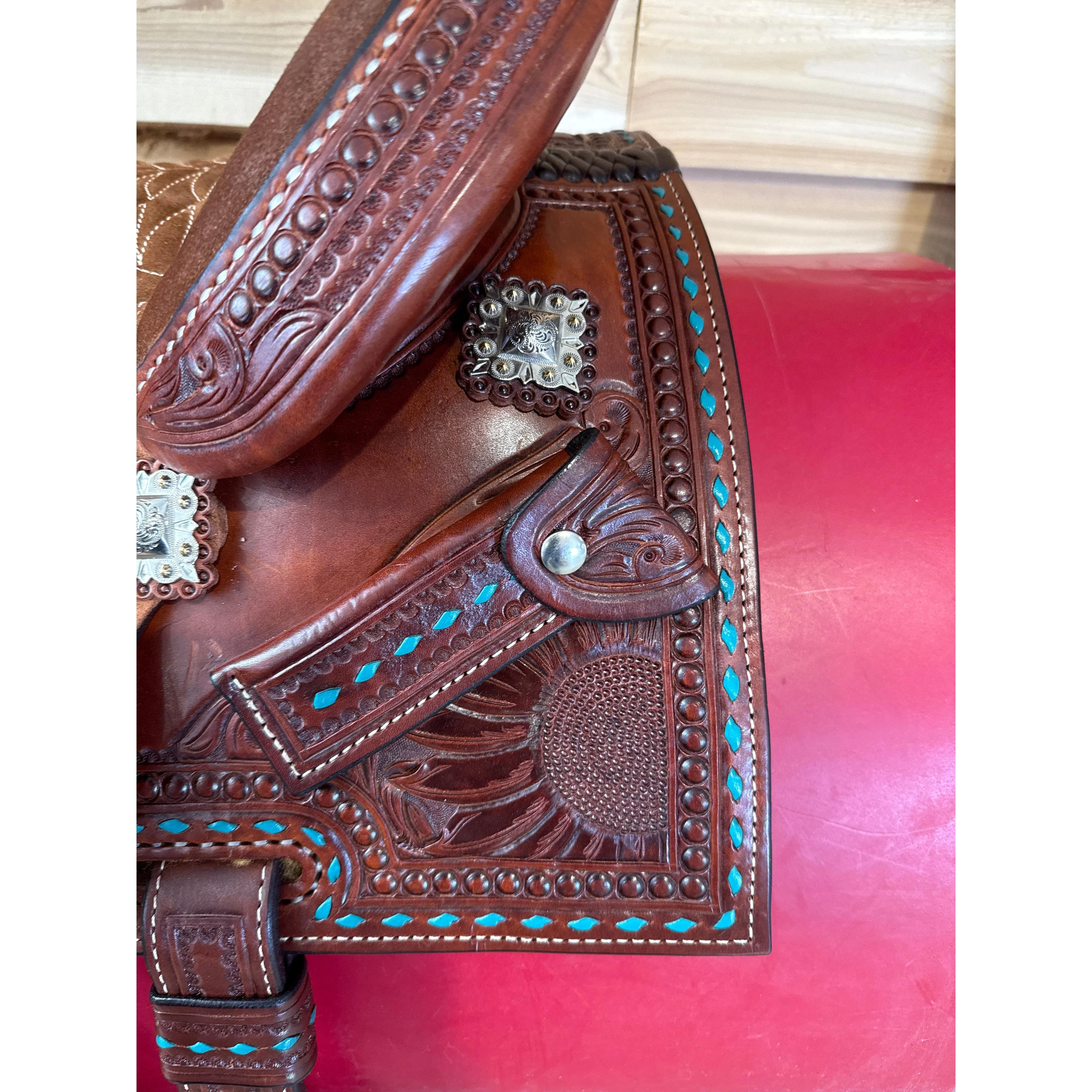 Irvine Custom 14" Barrel Saddle - Image 2
