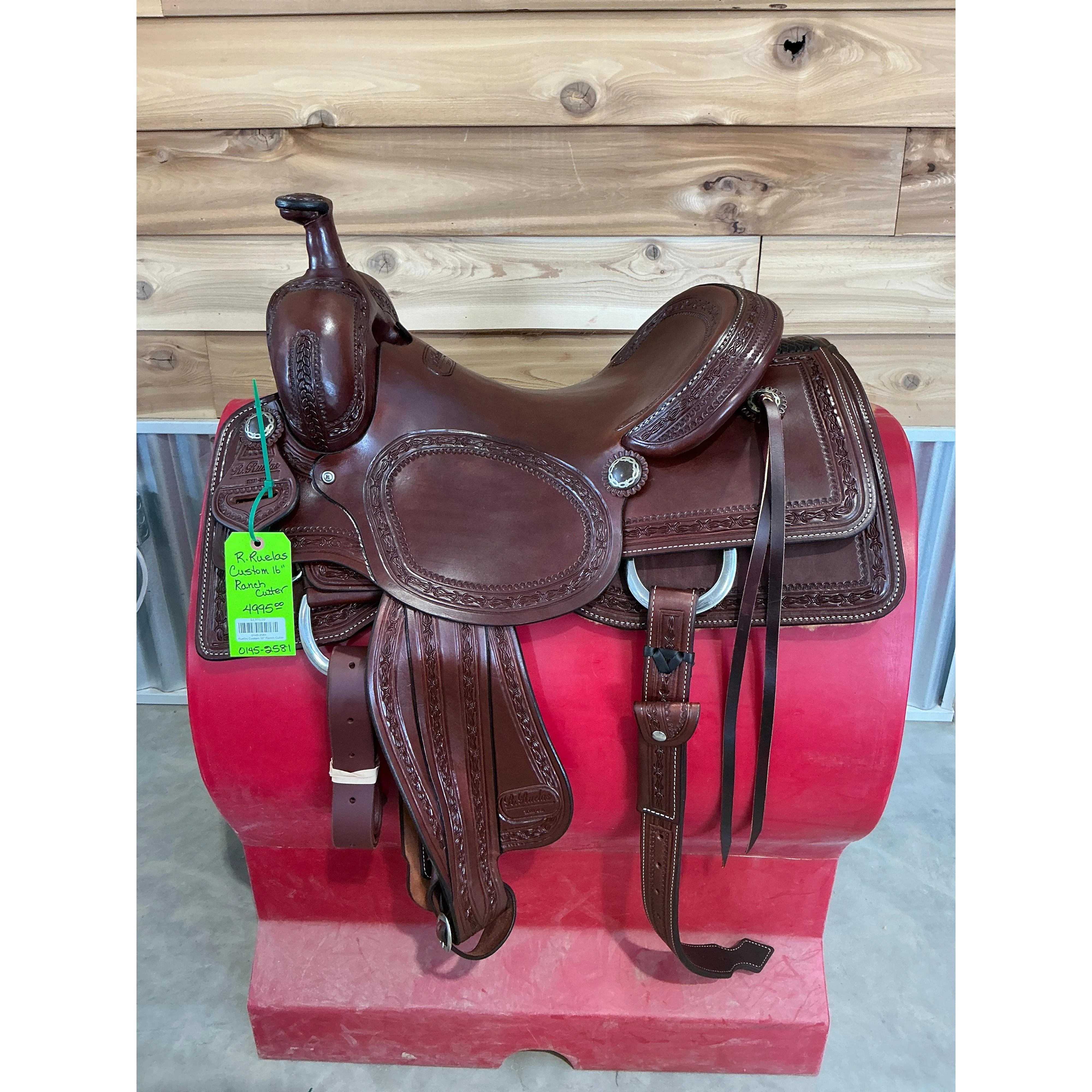 R. Ruelas Custom 16" Ranch Cutter