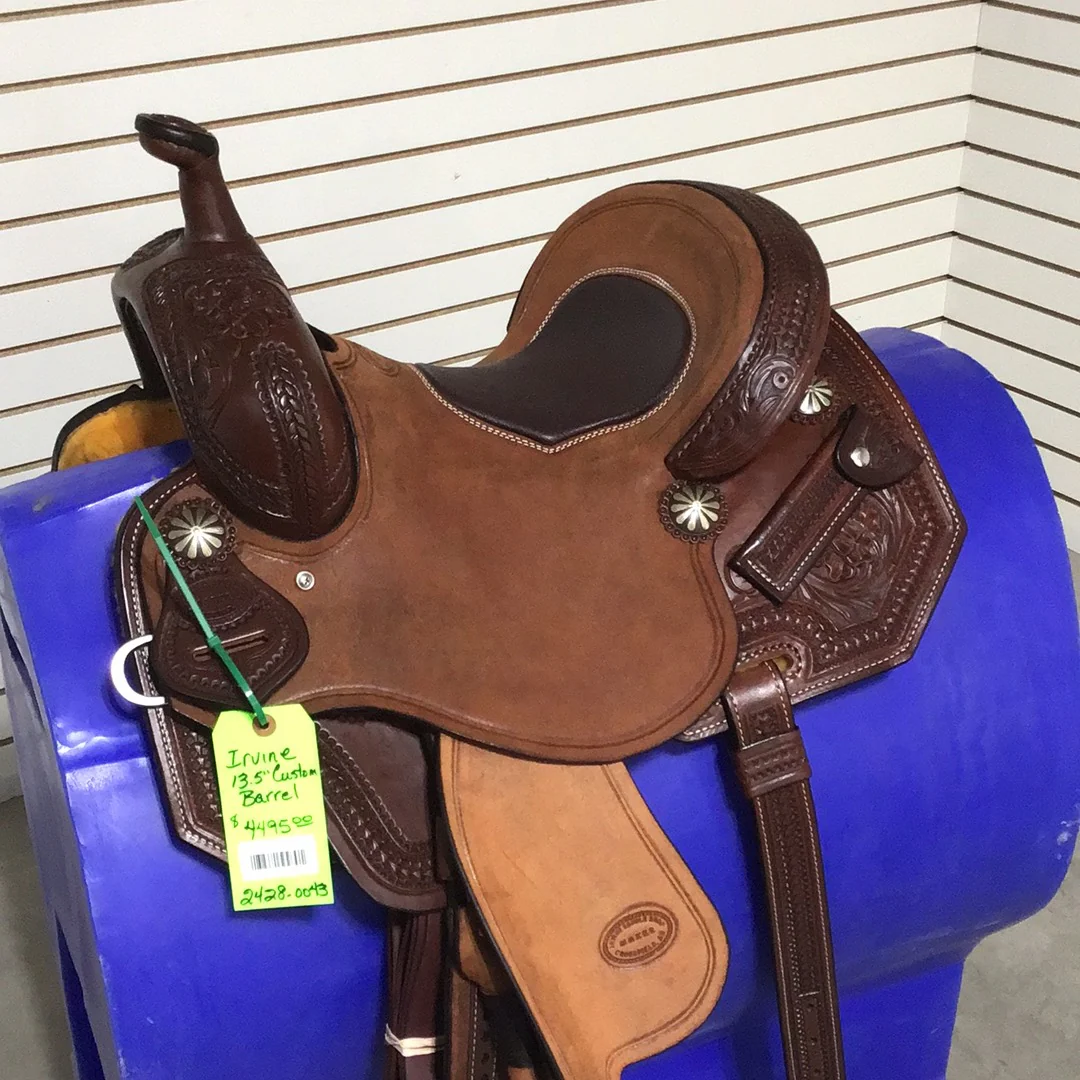 Irvine Custom 13.5" Barrel Saddle - Image 2