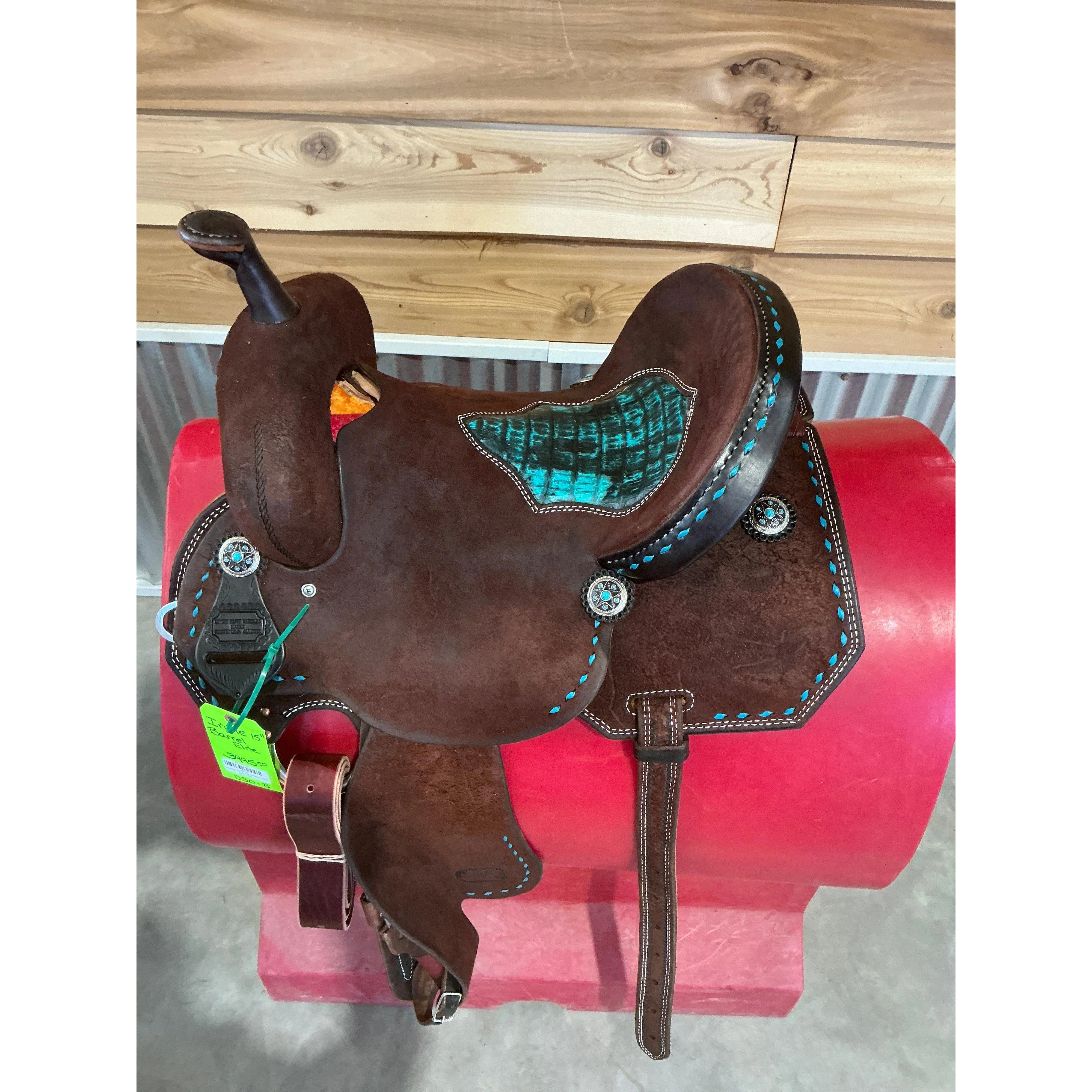 Irvine Elite 15" Barrel Saddle-Gator Inlay Seat - Image 2