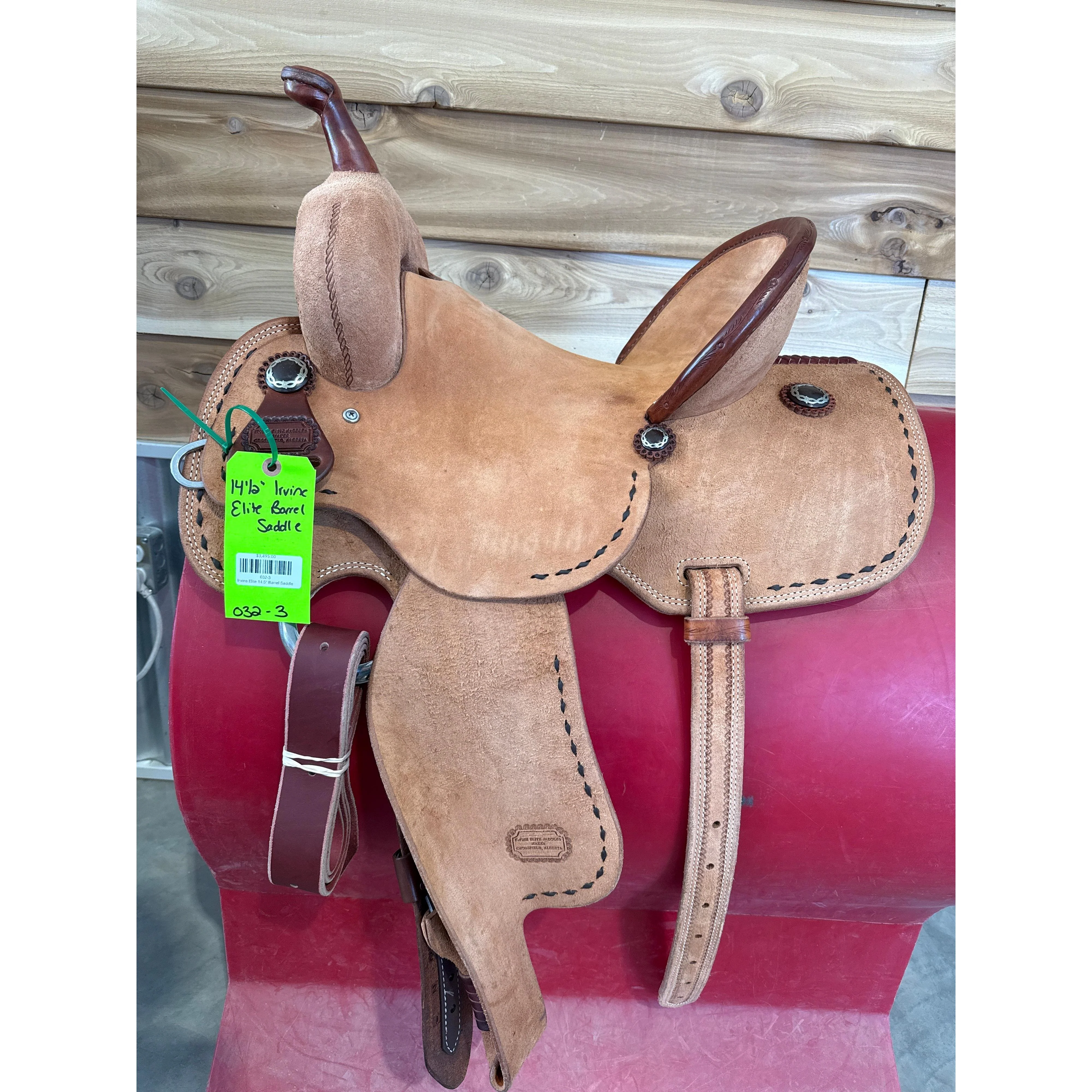 Irvine Elite 14.5" Barrel Saddle