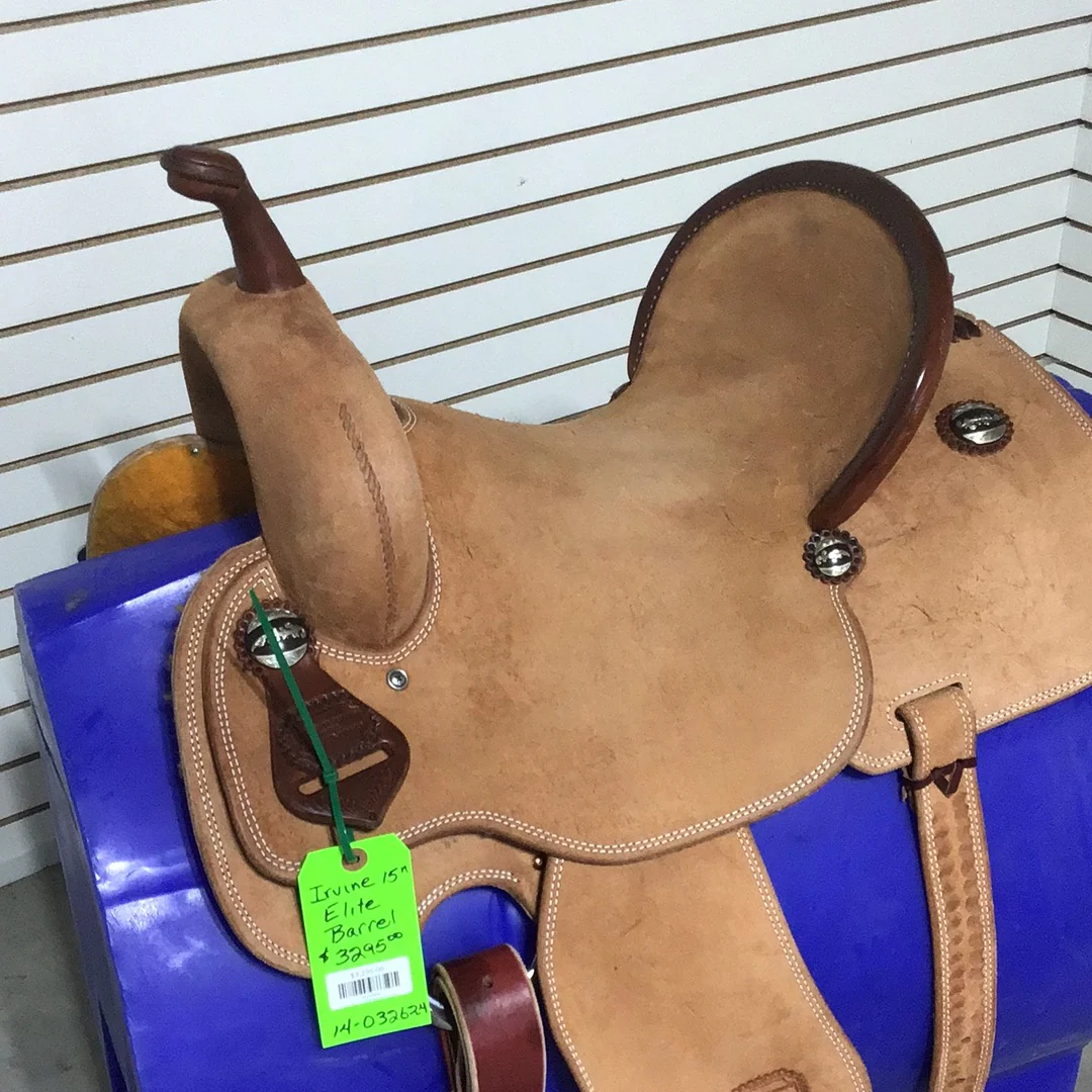 Irvine Elite 15” Barrel Saddle - Image 2
