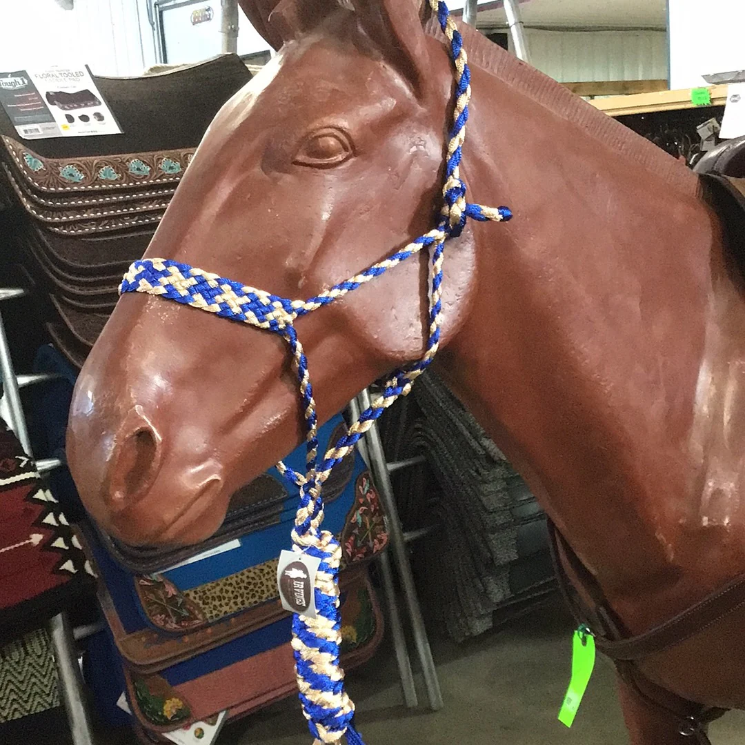 Irvine Mule Tape Halter w/8 ft Lead - Image 11