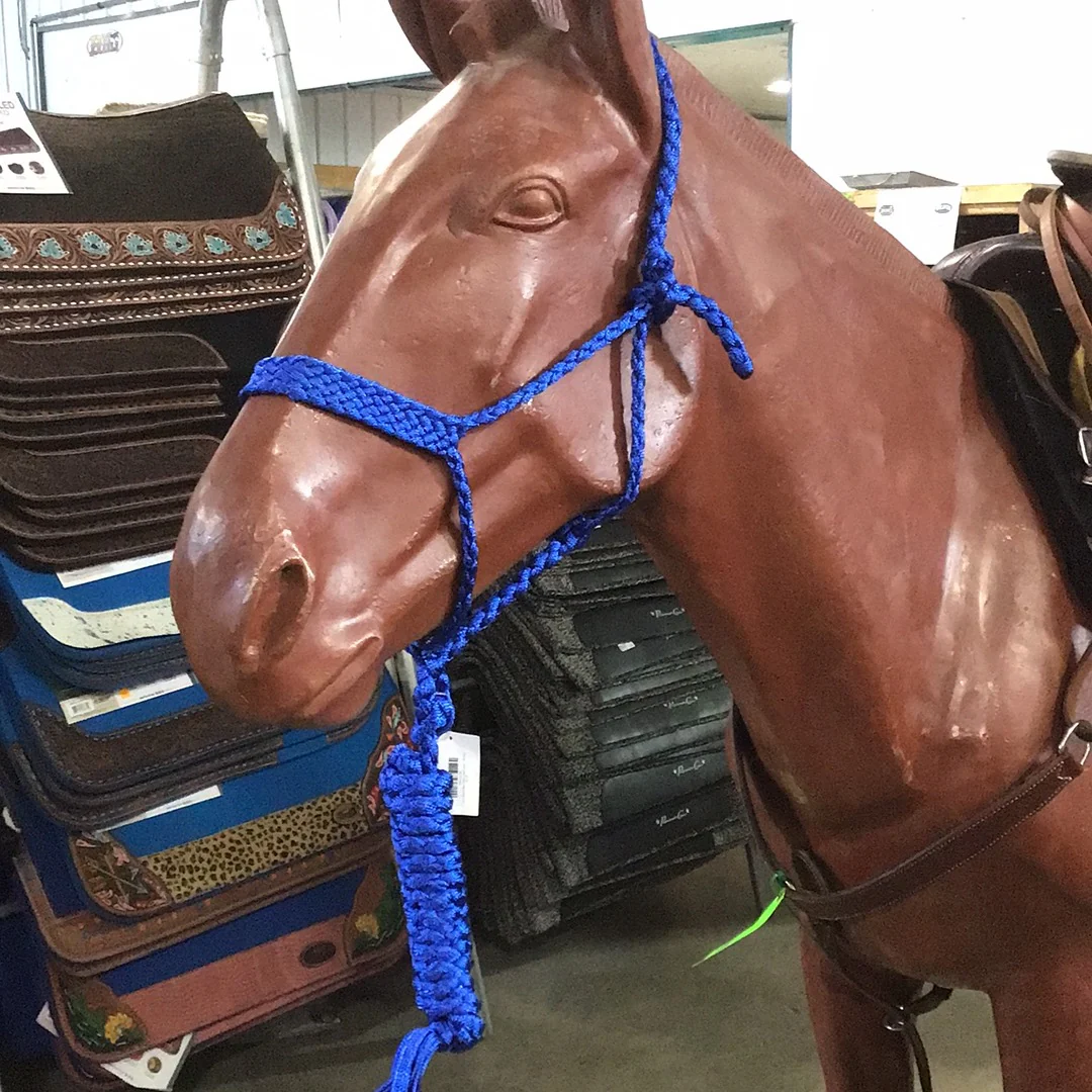 Irvine Mule Tape Halter w/8 ft Lead - Image 7