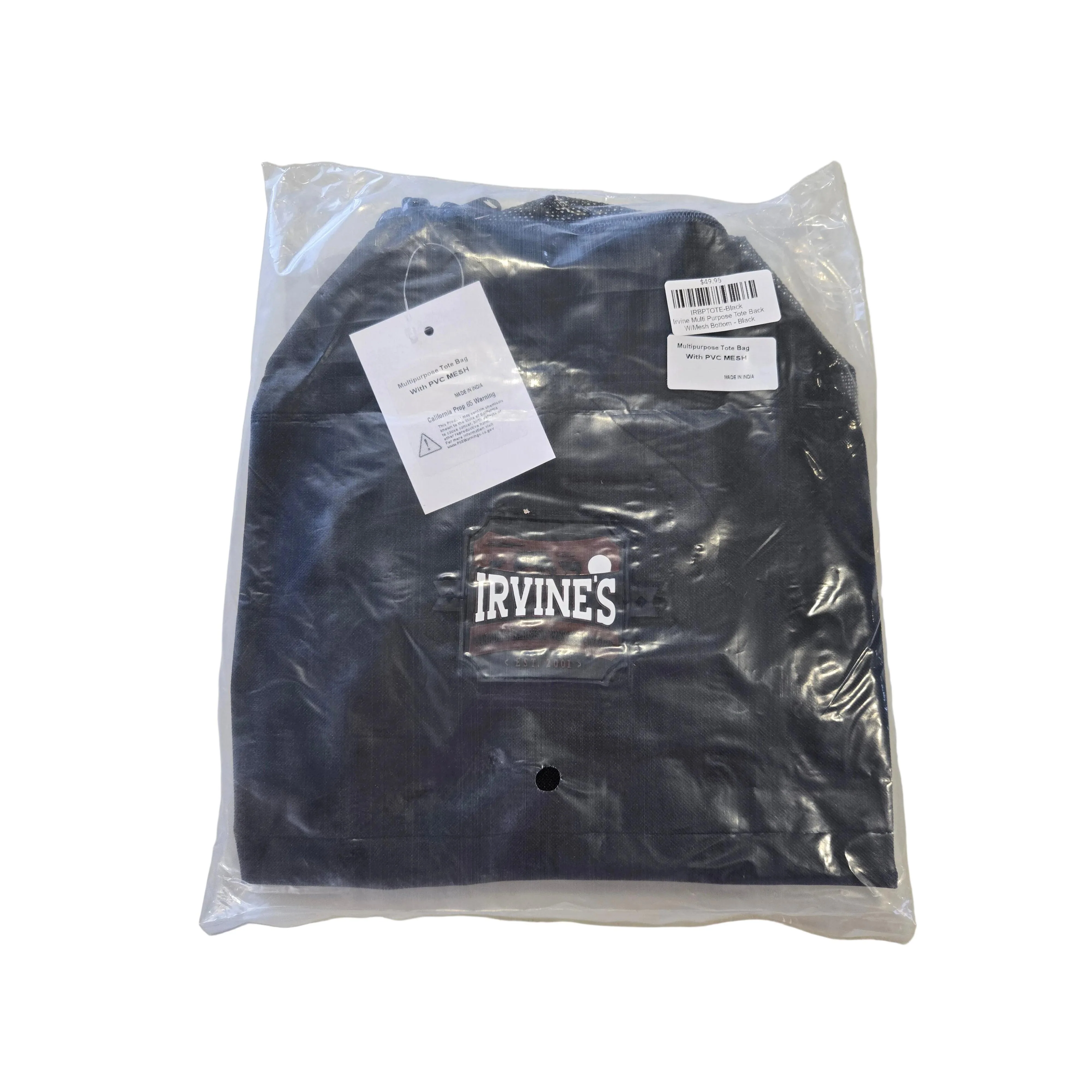 Irvine Multi Purpose Tote Back W/Mesh Bottom - Image 8