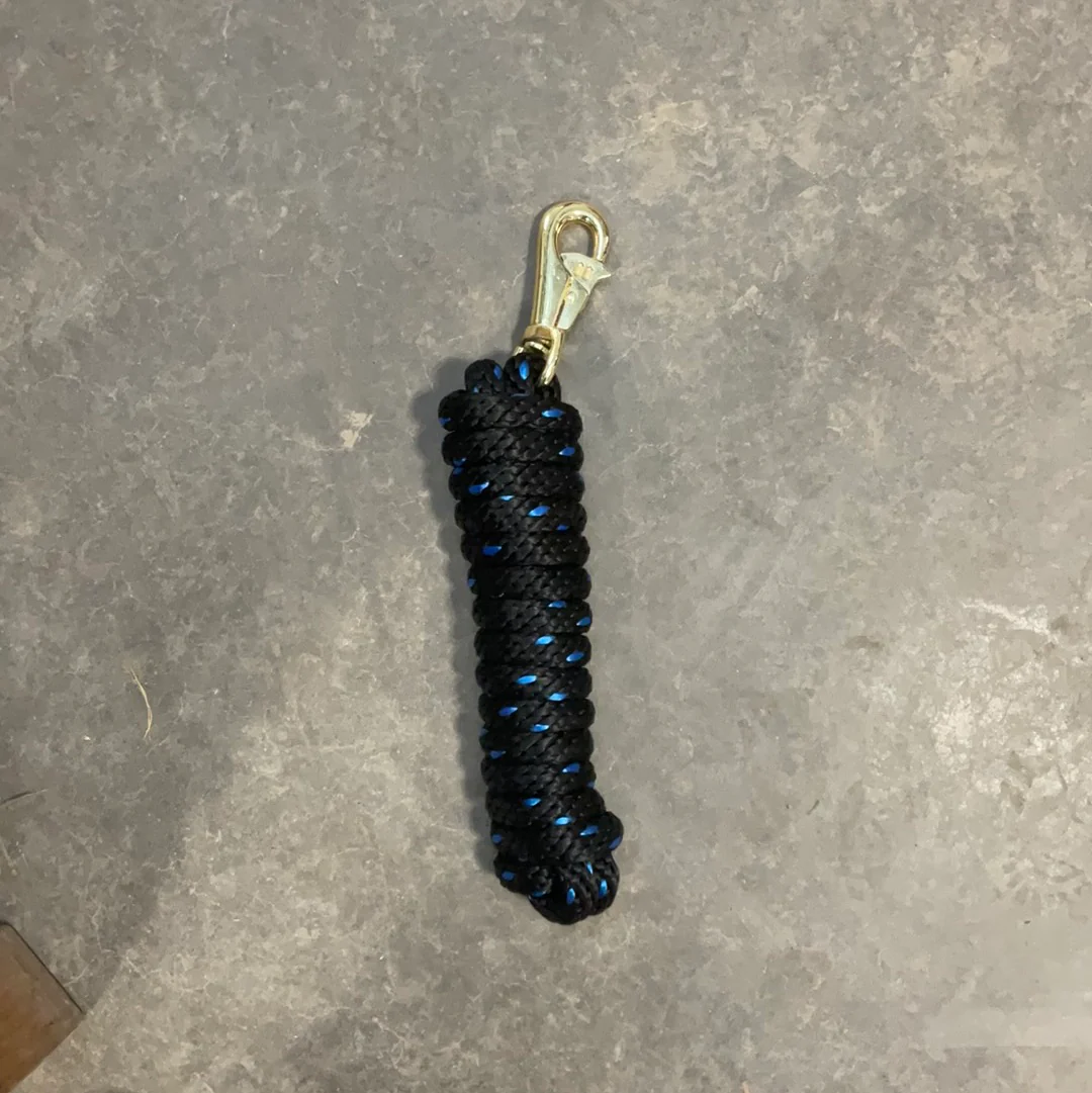 Irvine Poly Lead Rope w/Brass Plated Snap - Image 17